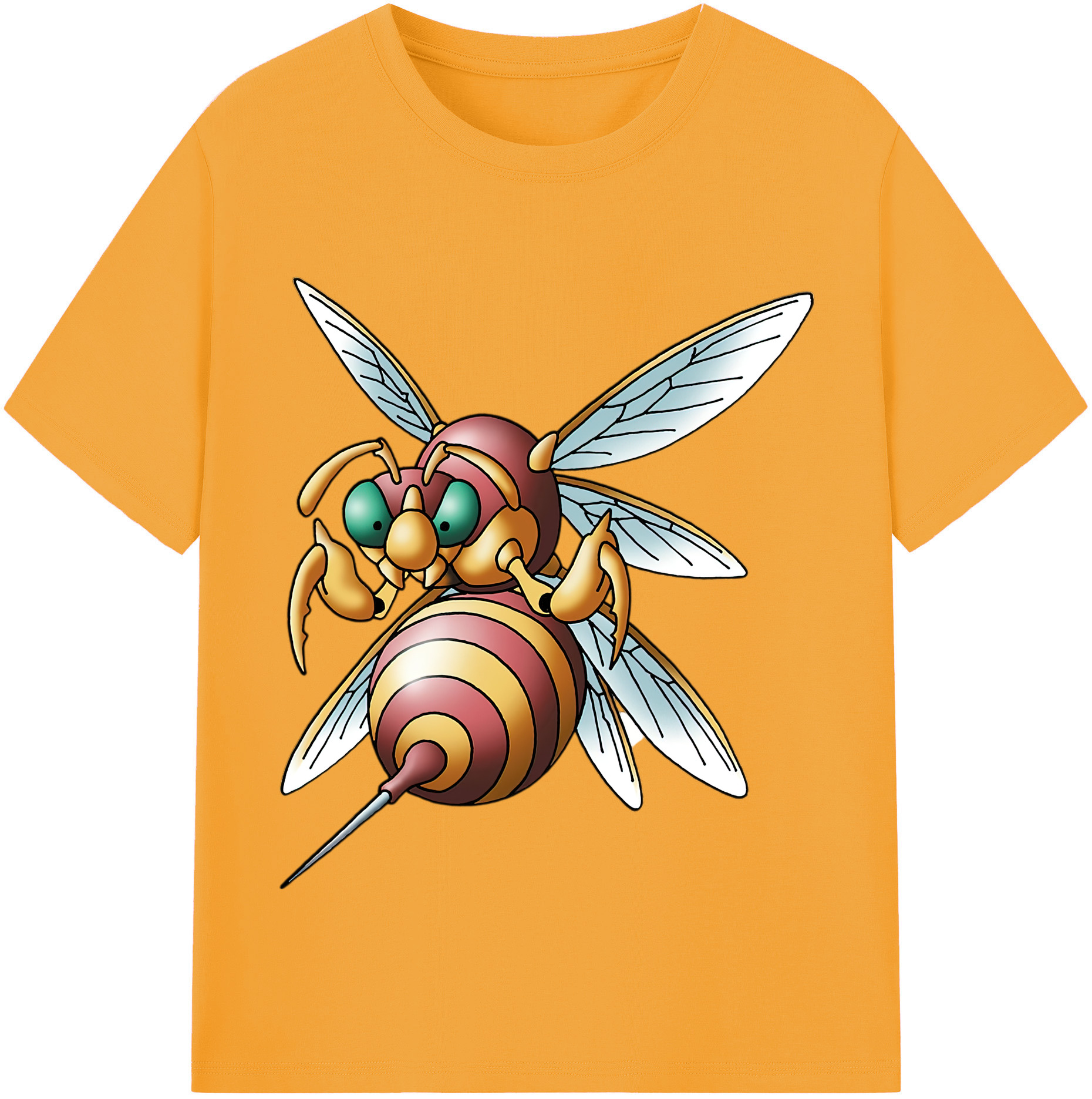 （画像用） ドラゴンクエスト Doragon Kuesuto Dragon Quest 綿100％半袖Tシャツ（フロントプリント）