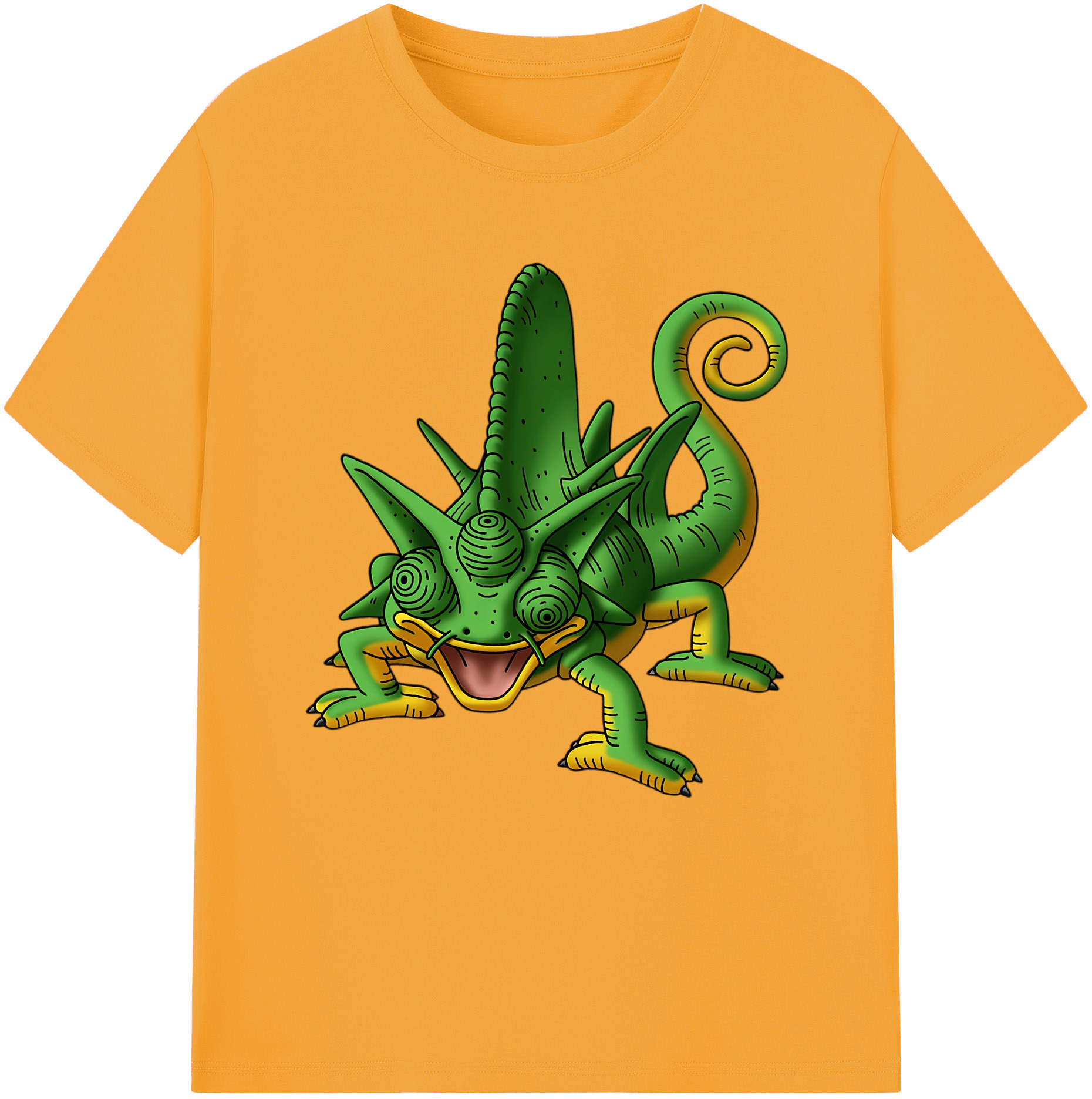 （画像用） ドラゴンクエスト Doragon Kuesuto Dragon Quest 綿100％半袖Tシャツ（フロントプリント）