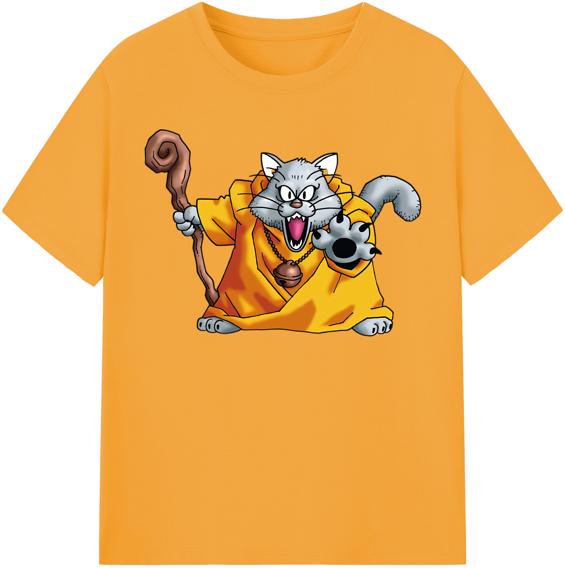 （画像用） ドラゴンクエスト Doragon Kuesuto Dragon Quest 綿100％半袖Tシャツ（フロントプリント）