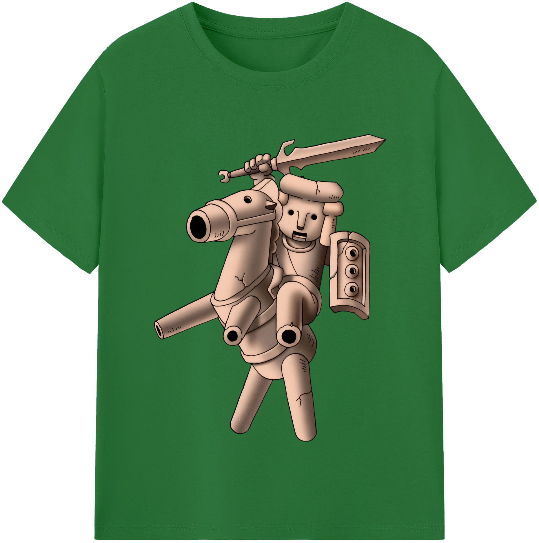 （画像用） ドラゴンクエスト Doragon Kuesuto Dragon Quest 綿100％半袖Tシャツ（フロントプリント）