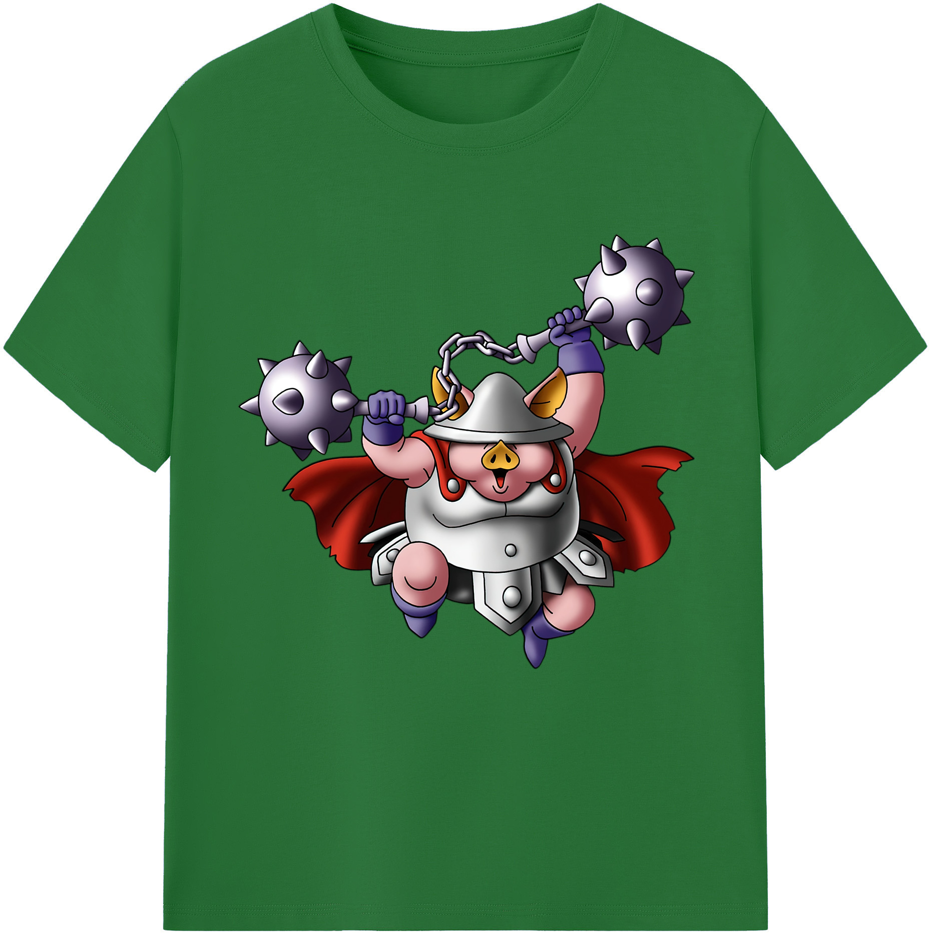 （画像用） ドラゴンクエスト Doragon Kuesuto Dragon Quest 綿100％半袖Tシャツ（フロントプリント）