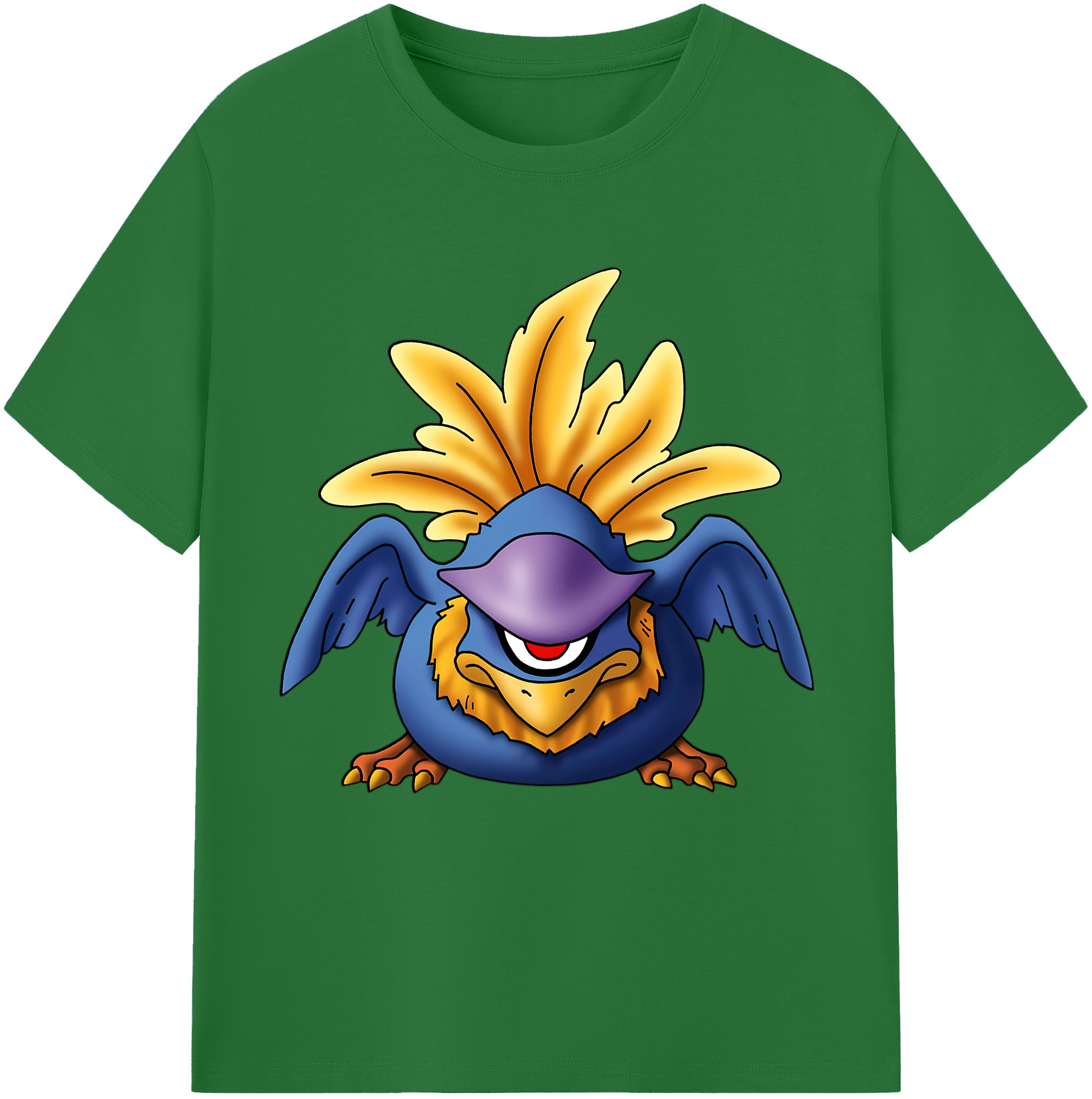 （画像用） ドラゴンクエスト Doragon Kuesuto Dragon Quest 綿100％半袖Tシャツ（フロントプリント）