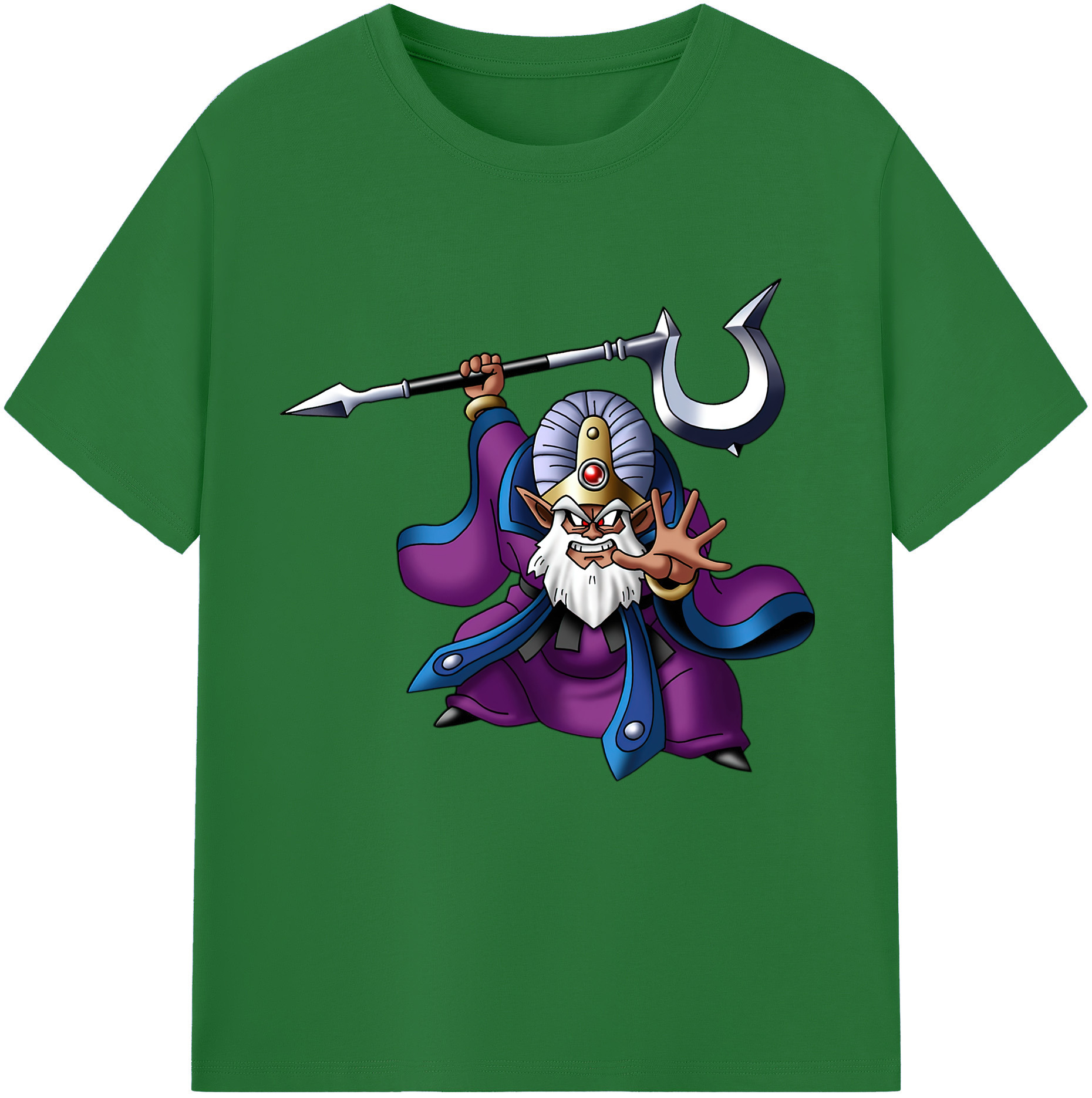 （画像用） ドラゴンクエスト Doragon Kuesuto Dragon Quest 綿100％半袖Tシャツ（フロントプリント）