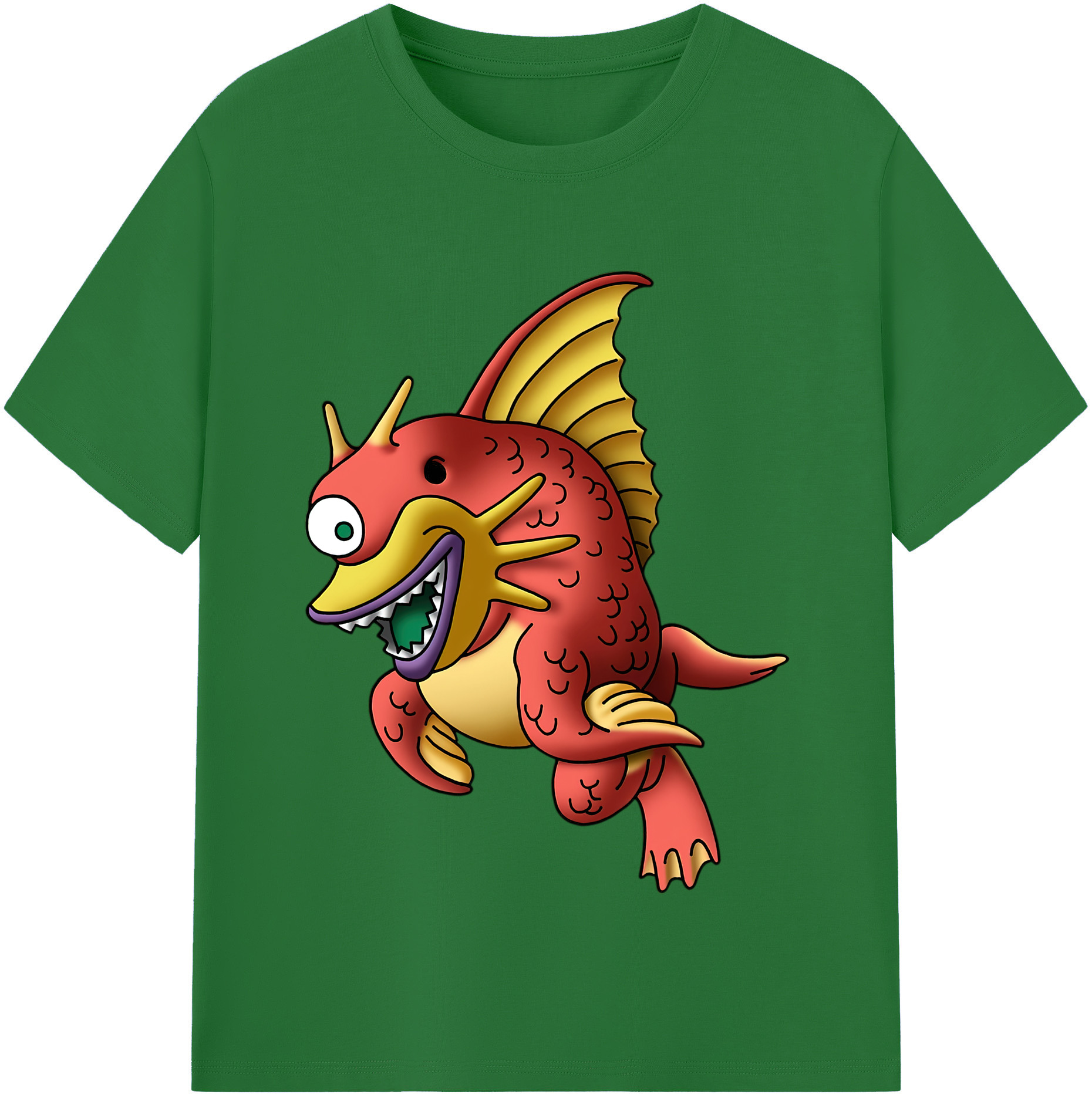 （画像用） ドラゴンクエスト Doragon Kuesuto Dragon Quest 綿100％半袖Tシャツ（フロントプリント）