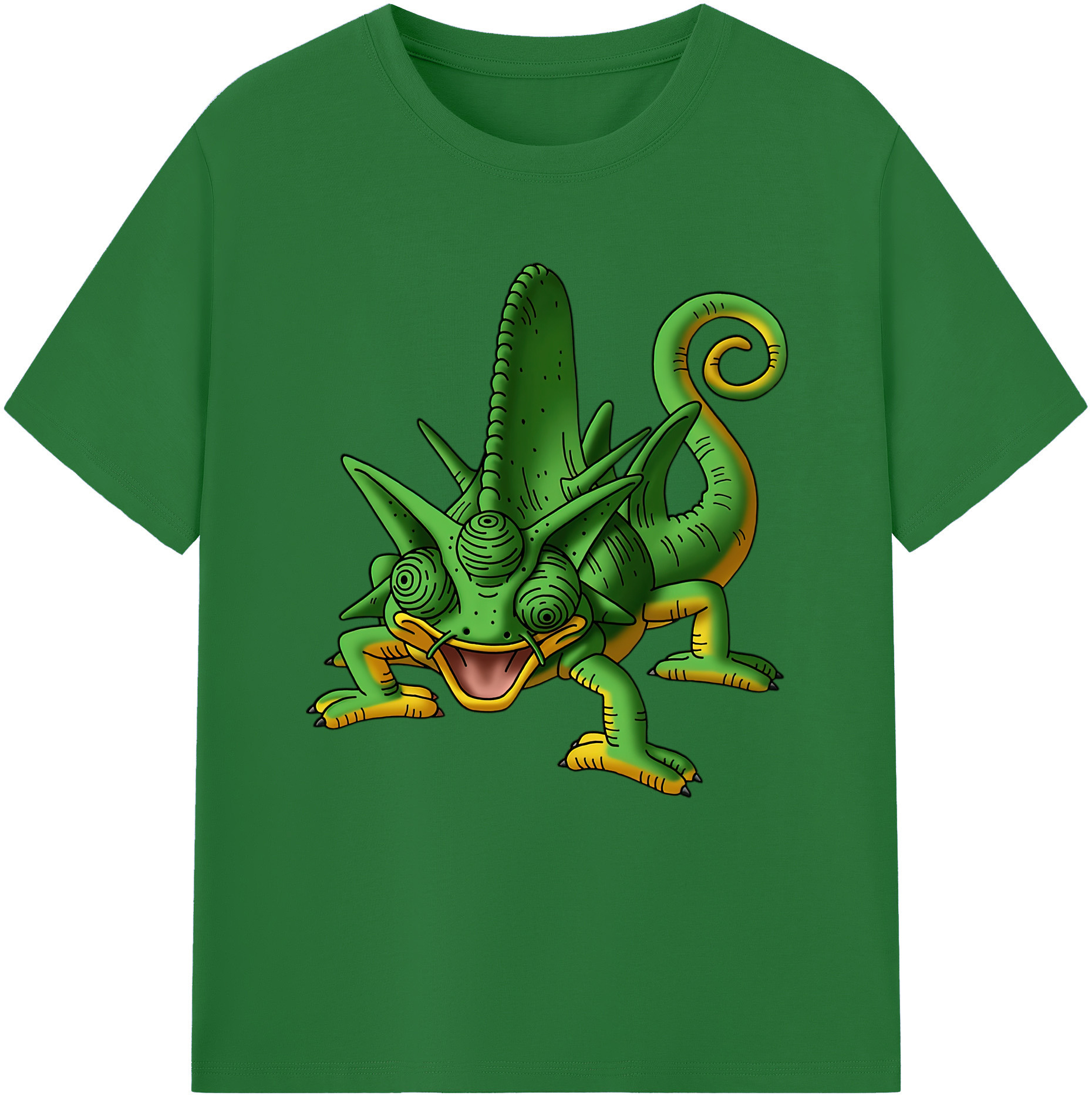 （画像用） ドラゴンクエスト Doragon Kuesuto Dragon Quest 綿100％半袖Tシャツ（フロントプリント）