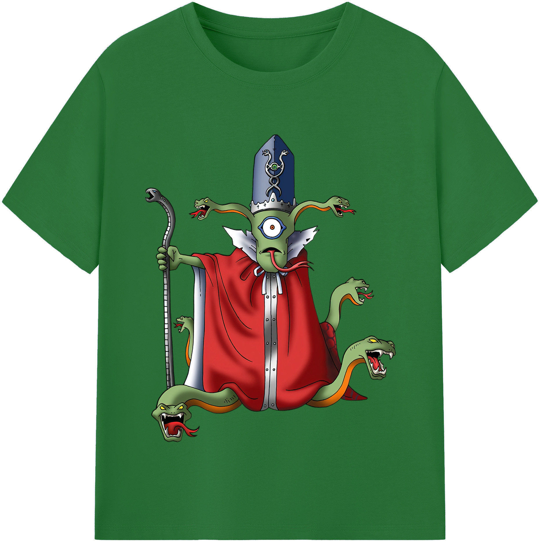 （画像用） ドラゴンクエスト Doragon Kuesuto Dragon Quest 綿100％半袖Tシャツ（フロントプリント）