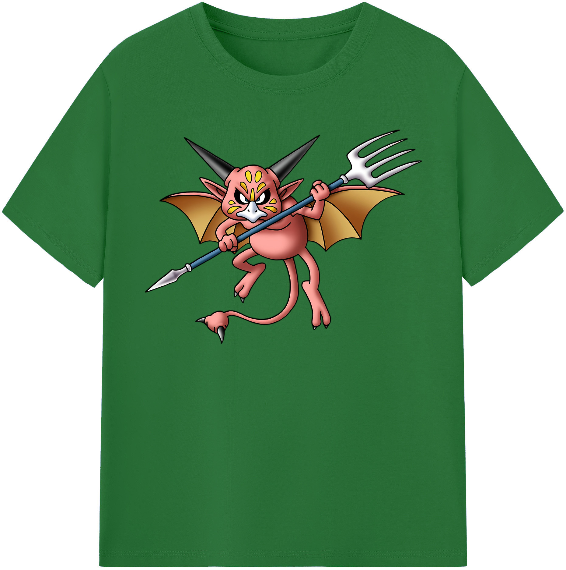 （画像用） ドラゴンクエスト Doragon Kuesuto Dragon Quest 綿100％半袖Tシャツ（フロントプリント）