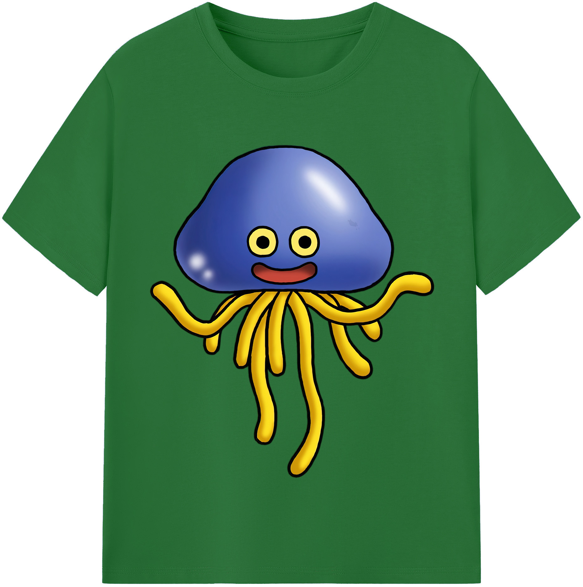 （画像用） ドラゴンクエスト Doragon Kuesuto Dragon Quest 綿100％半袖Tシャツ（フロントプリント）