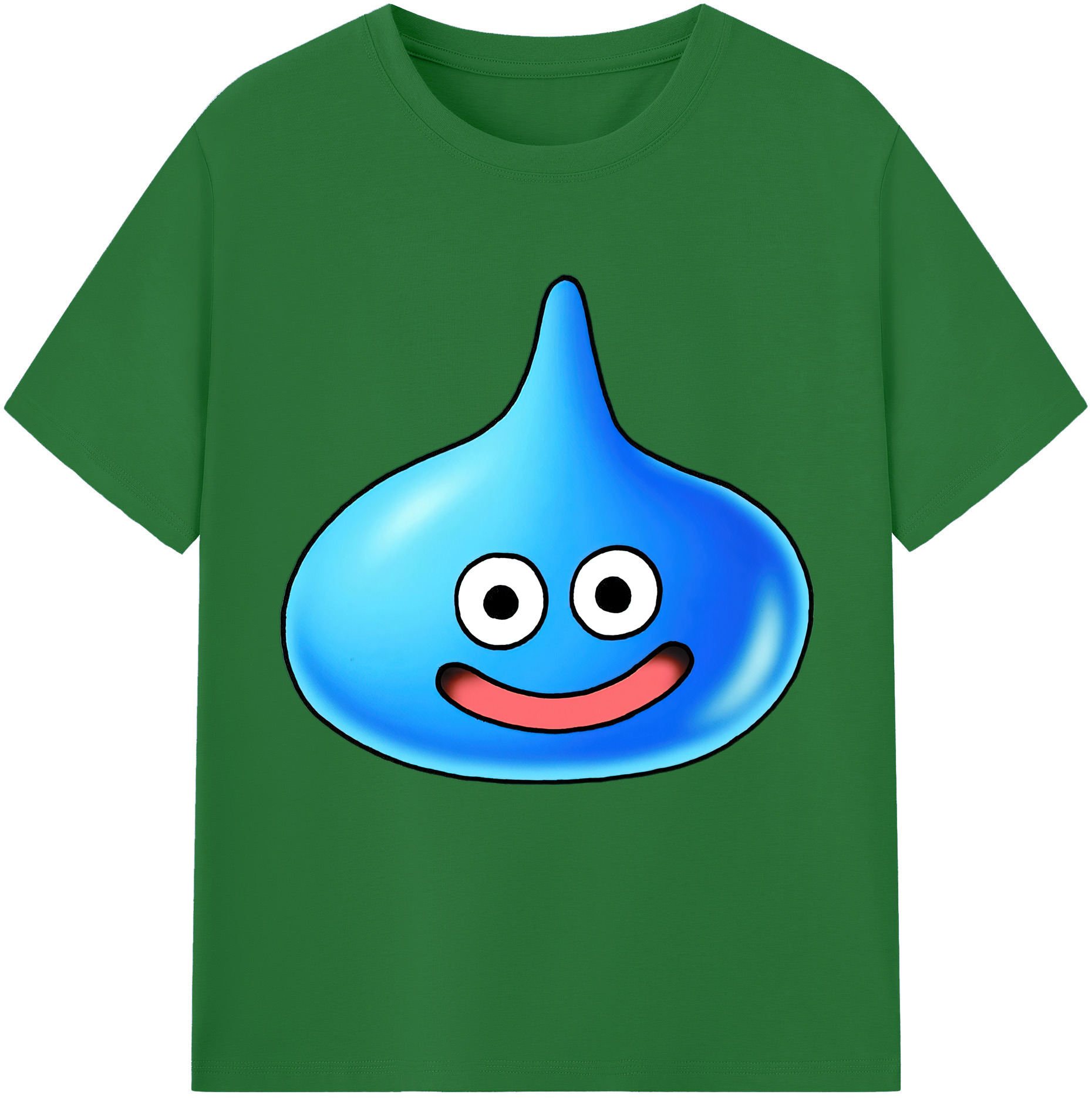 （画像用） ドラゴンクエスト Doragon Kuesuto Dragon Quest 綿100％半袖Tシャツ（フロントプリント）