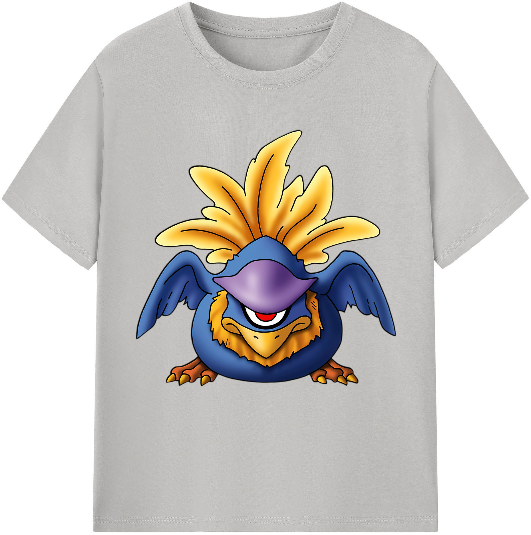 （画像用） ドラゴンクエスト Doragon Kuesuto Dragon Quest 綿100％半袖Tシャツ（フロントプリント）
