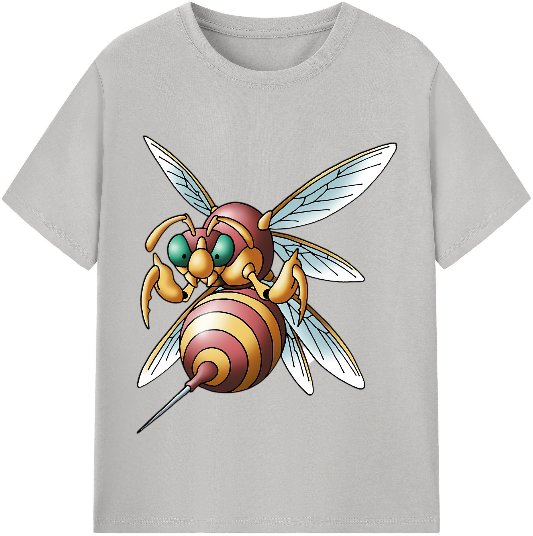 （画像用） ドラゴンクエスト Doragon Kuesuto Dragon Quest 綿100％半袖Tシャツ（フロントプリント）