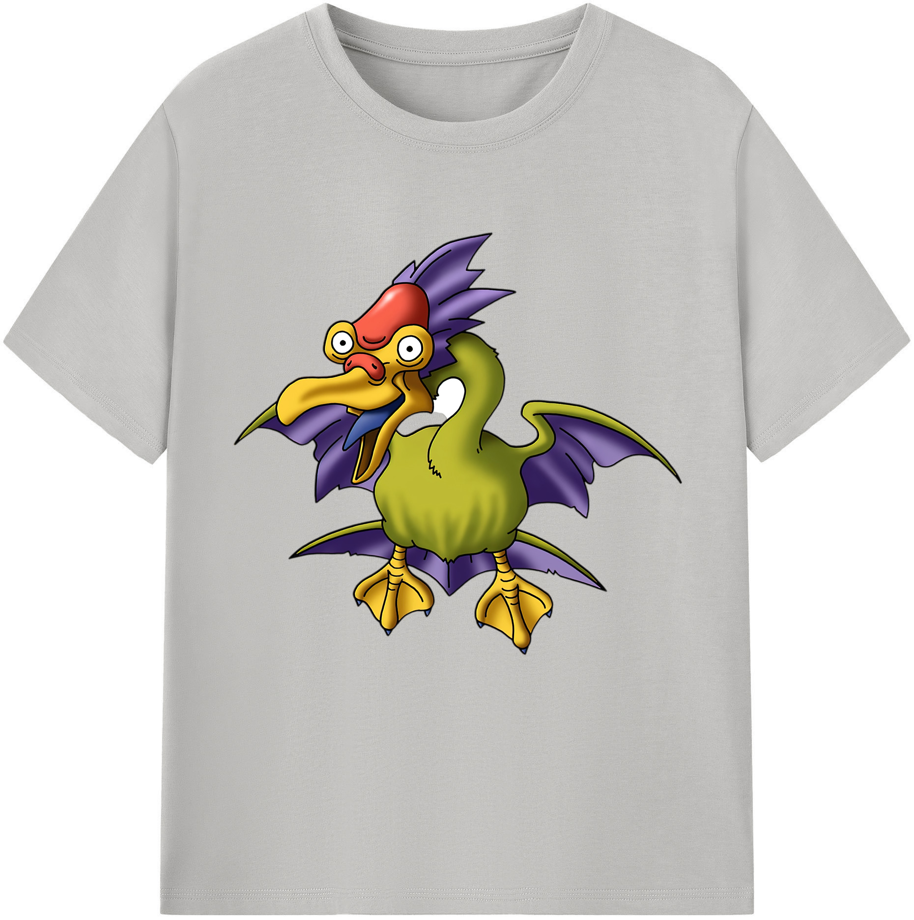 （画像用） ドラゴンクエスト Doragon Kuesuto Dragon Quest 綿100％半袖Tシャツ（フロントプリント）