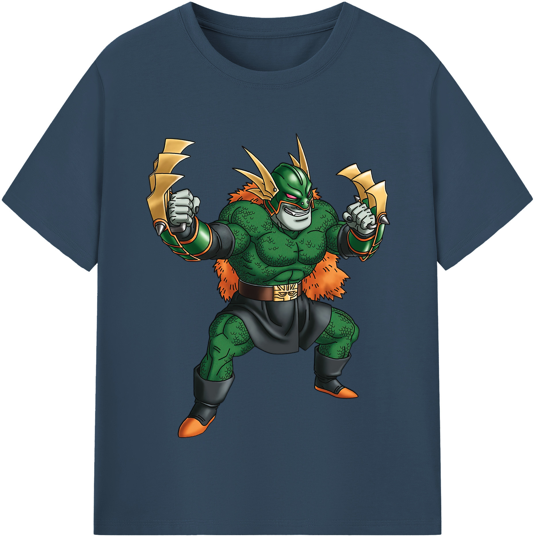（画像用） ドラゴンクエスト Doragon Kuesuto Dragon Quest 綿100％半袖Tシャツ（フロントプリント）