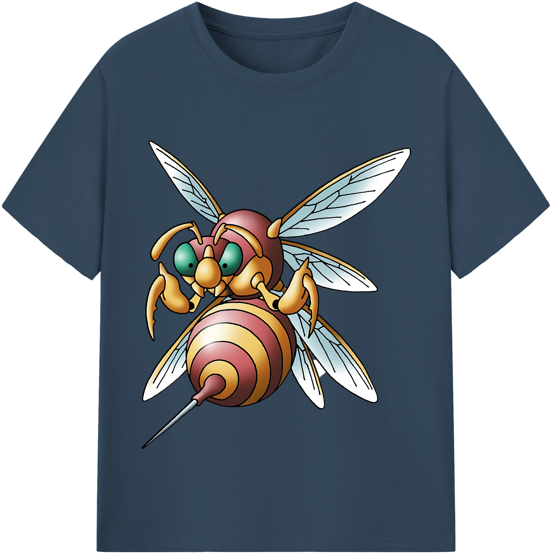 （画像用） ドラゴンクエスト Doragon Kuesuto Dragon Quest 綿100％半袖Tシャツ（フロントプリント）
