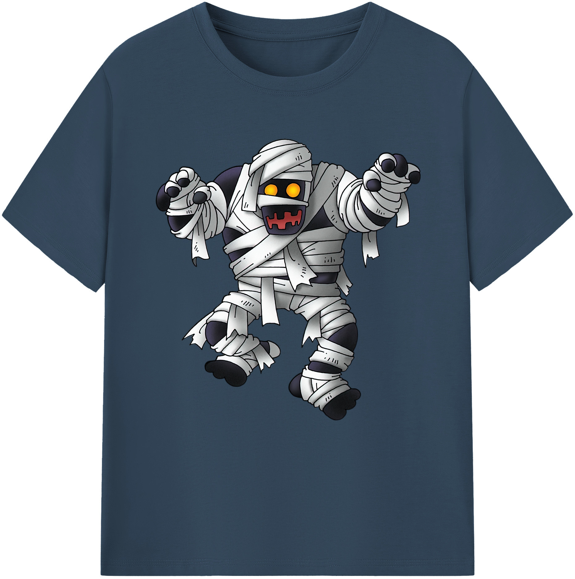 （画像用） ドラゴンクエスト Doragon Kuesuto Dragon Quest 綿100％半袖Tシャツ（フロントプリント）