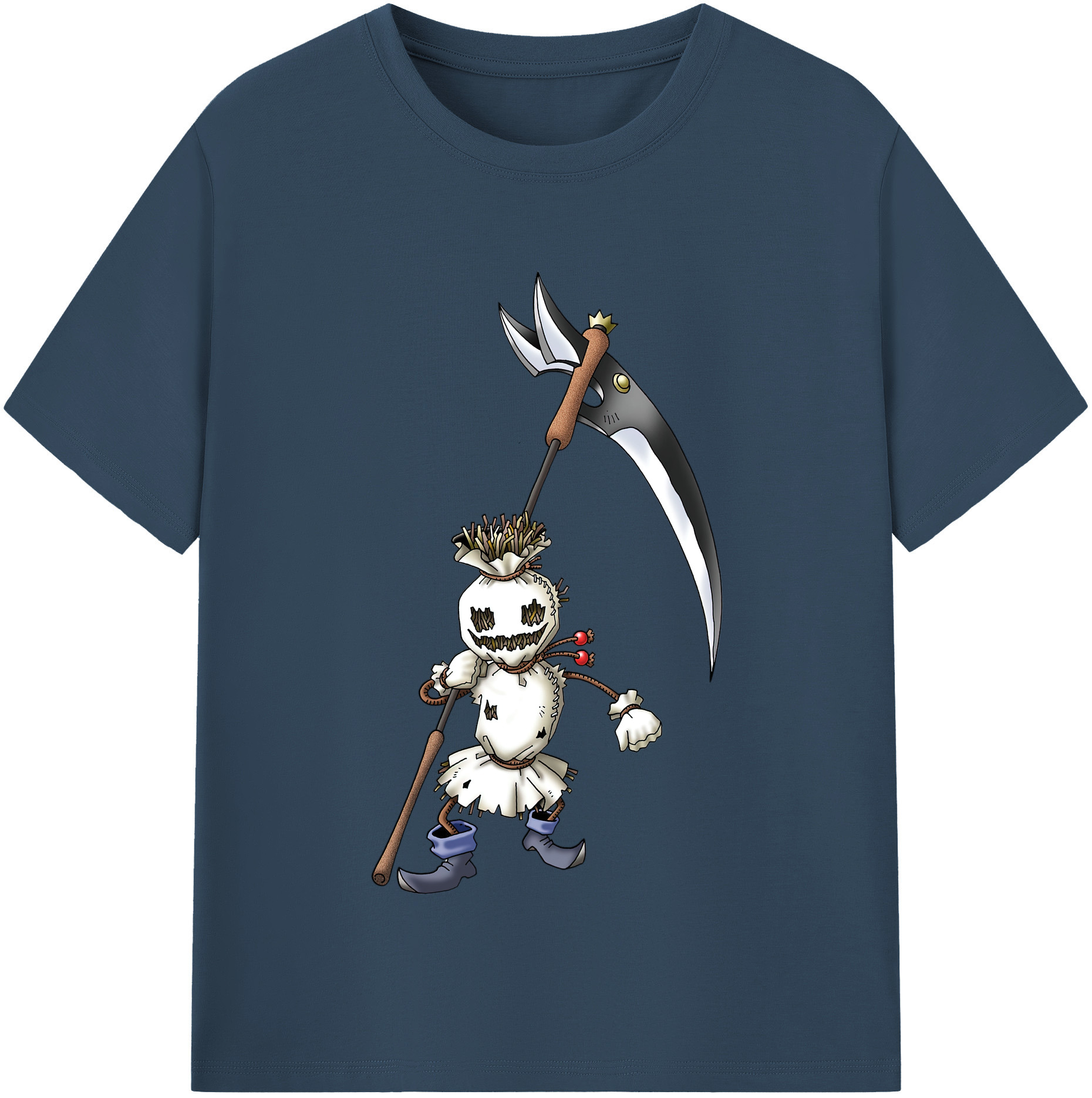 （画像用） ドラゴンクエスト Doragon Kuesuto Dragon Quest 綿100％半袖Tシャツ（フロントプリント）