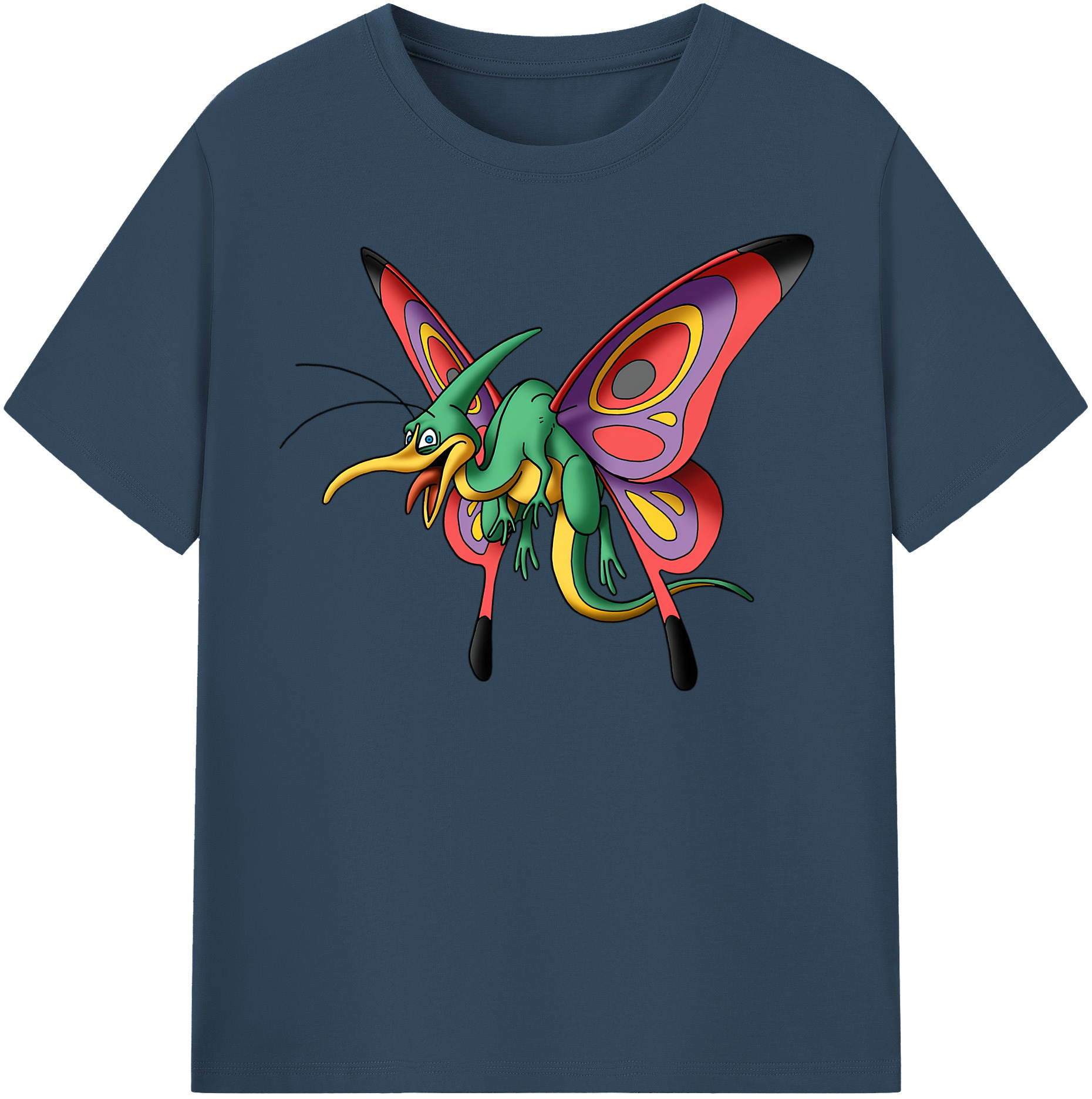 （画像用） ドラゴンクエスト Doragon Kuesuto Dragon Quest 綿100％半袖Tシャツ（フロントプリント）
