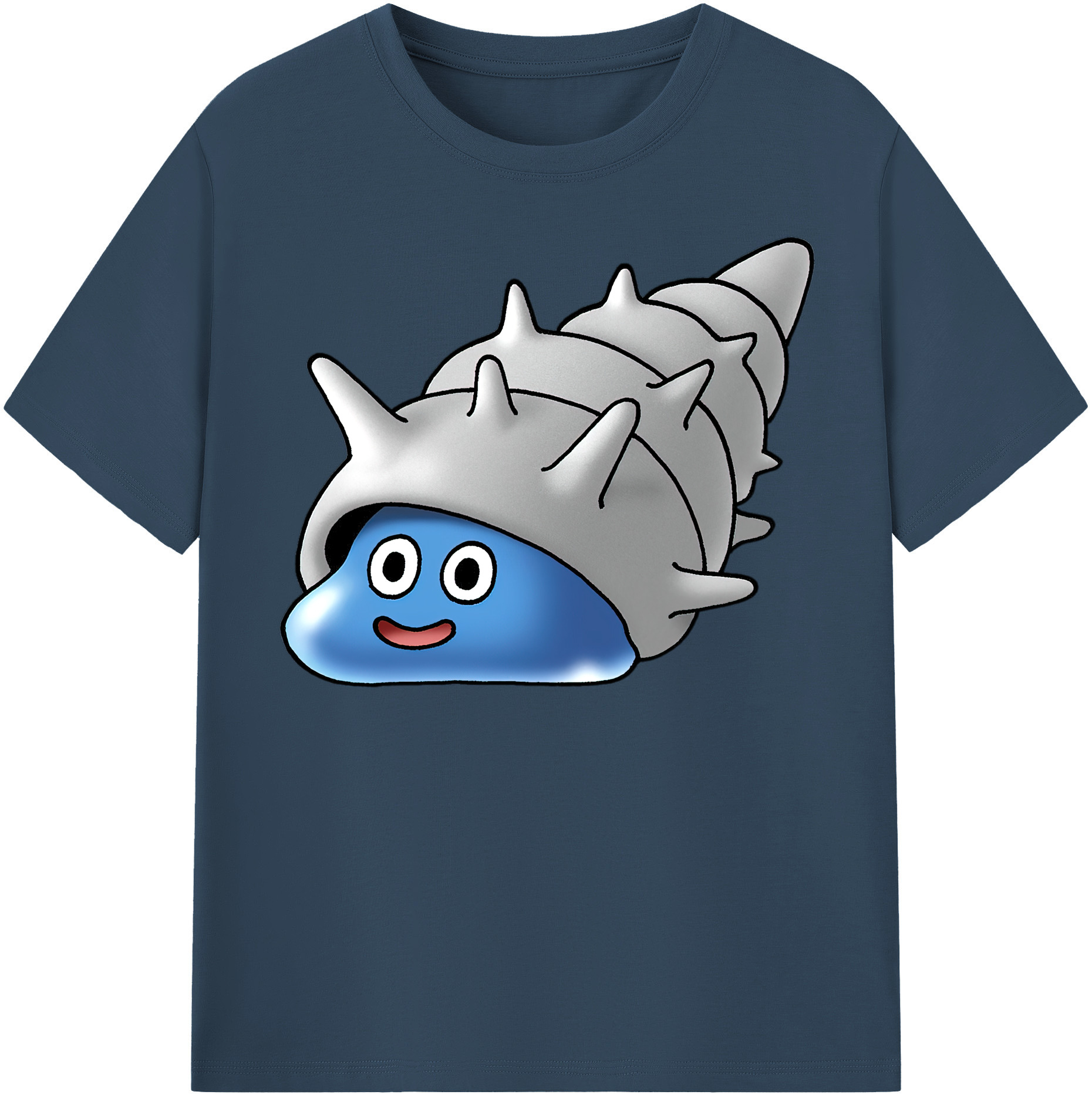 （画像用） ドラゴンクエスト Doragon Kuesuto Dragon Quest 綿100％半袖Tシャツ（フロントプリント）