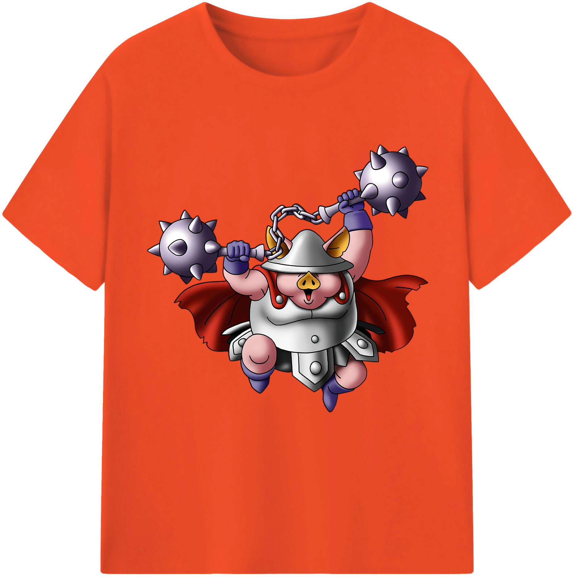 （画像用） ドラゴンクエスト Doragon Kuesuto Dragon Quest 綿100％半袖Tシャツ（フロントプリント）