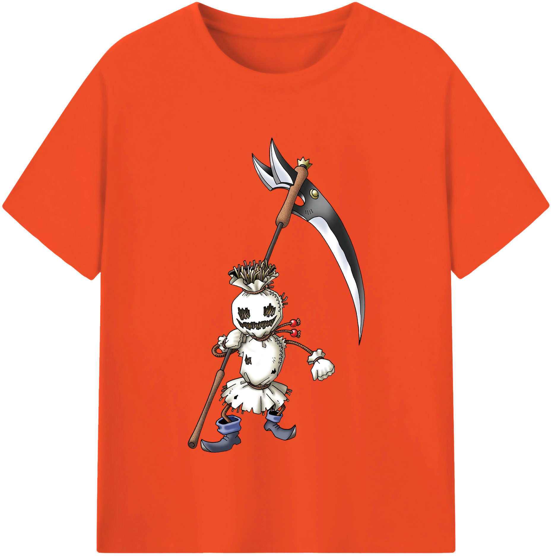 （画像用） ドラゴンクエスト Doragon Kuesuto Dragon Quest 綿100％半袖Tシャツ（フロントプリント）
