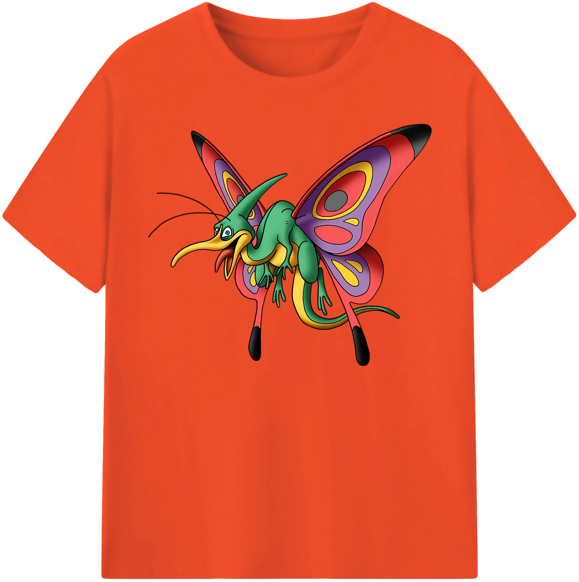 （画像用） ドラゴンクエスト Doragon Kuesuto Dragon Quest 綿100％半袖Tシャツ（フロントプリント）