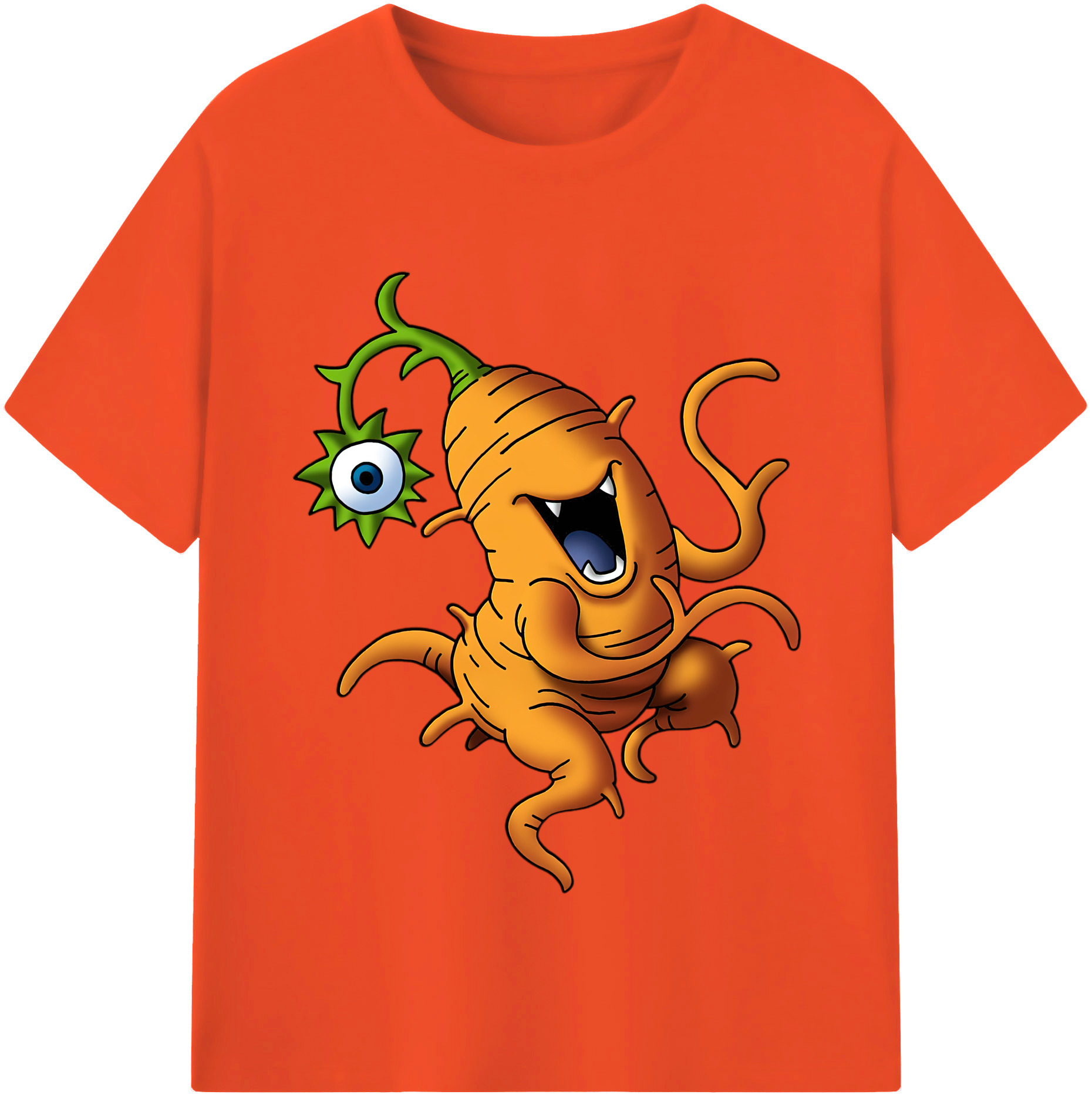 （画像用） ドラゴンクエスト Doragon Kuesuto Dragon Quest 綿100％半袖Tシャツ（フロントプリント）
