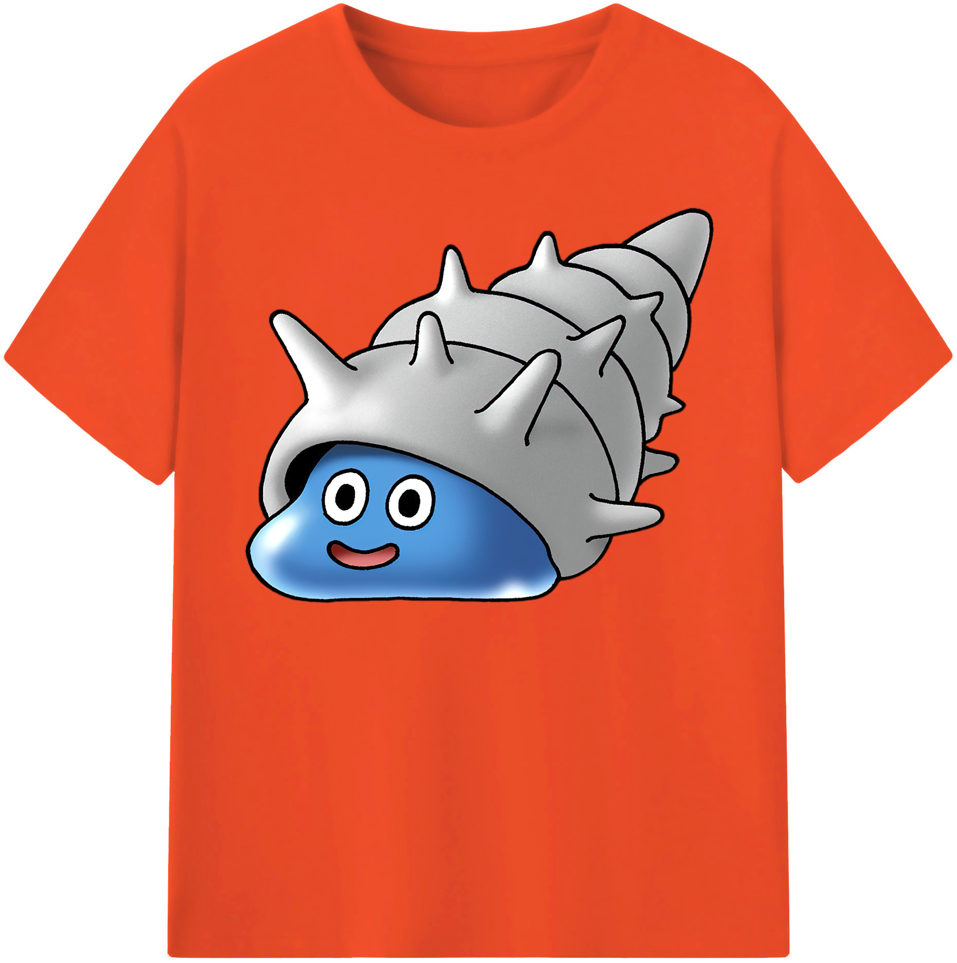 （画像用） ドラゴンクエスト Doragon Kuesuto Dragon Quest 綿100％半袖Tシャツ（フロントプリント）