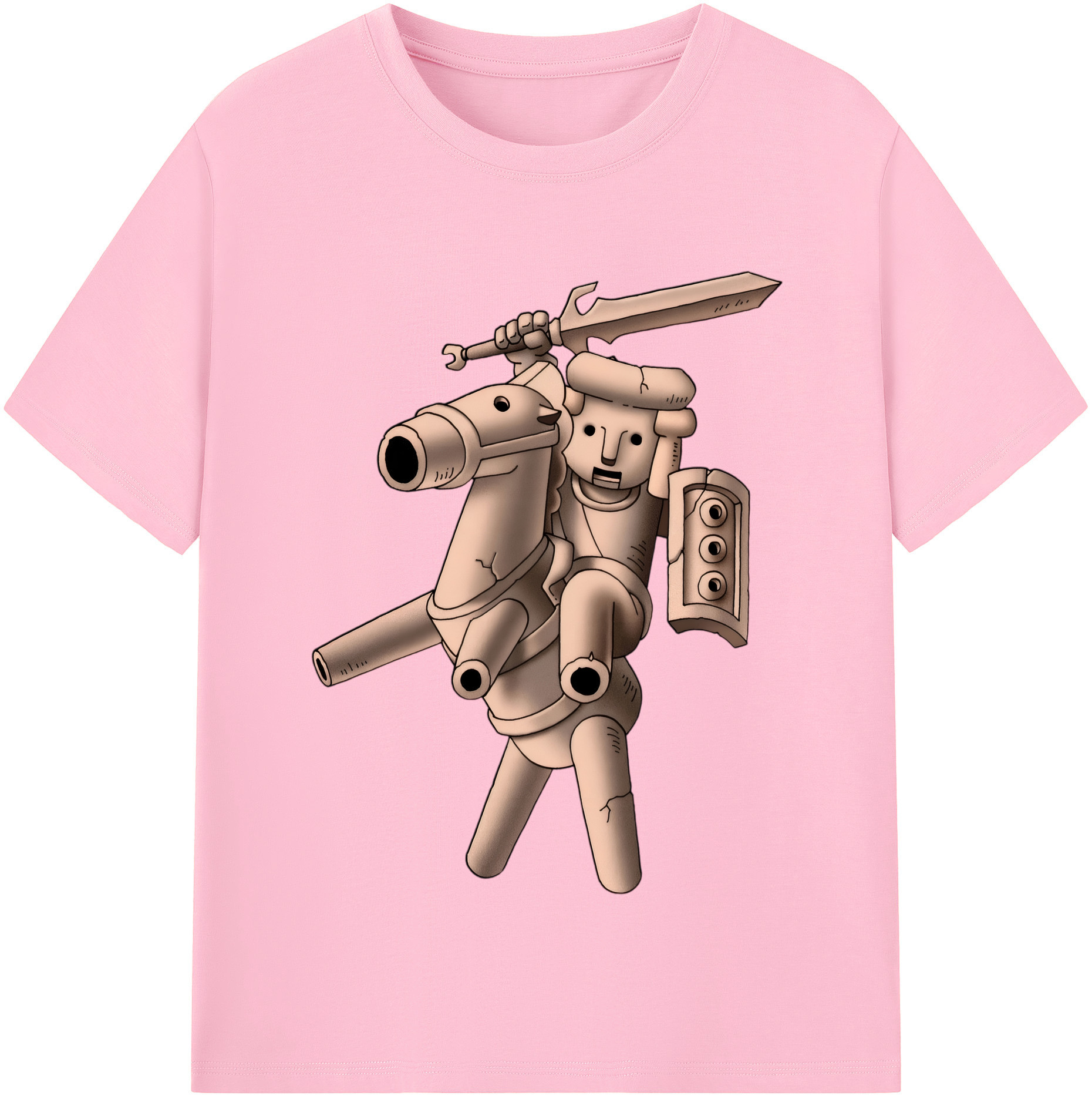 （画像用） ドラゴンクエスト Doragon Kuesuto Dragon Quest 綿100％半袖Tシャツ（フロントプリント）