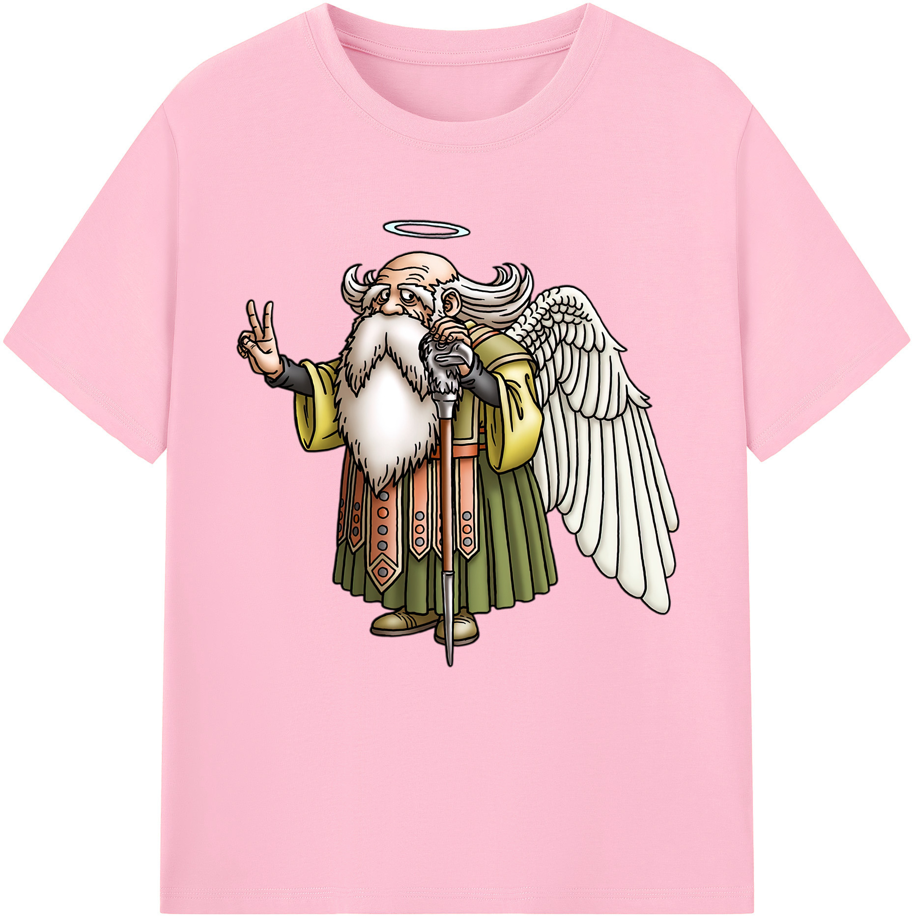 （画像用） ドラゴンクエスト Doragon Kuesuto Dragon Quest 綿100％半袖Tシャツ（フロントプリント）