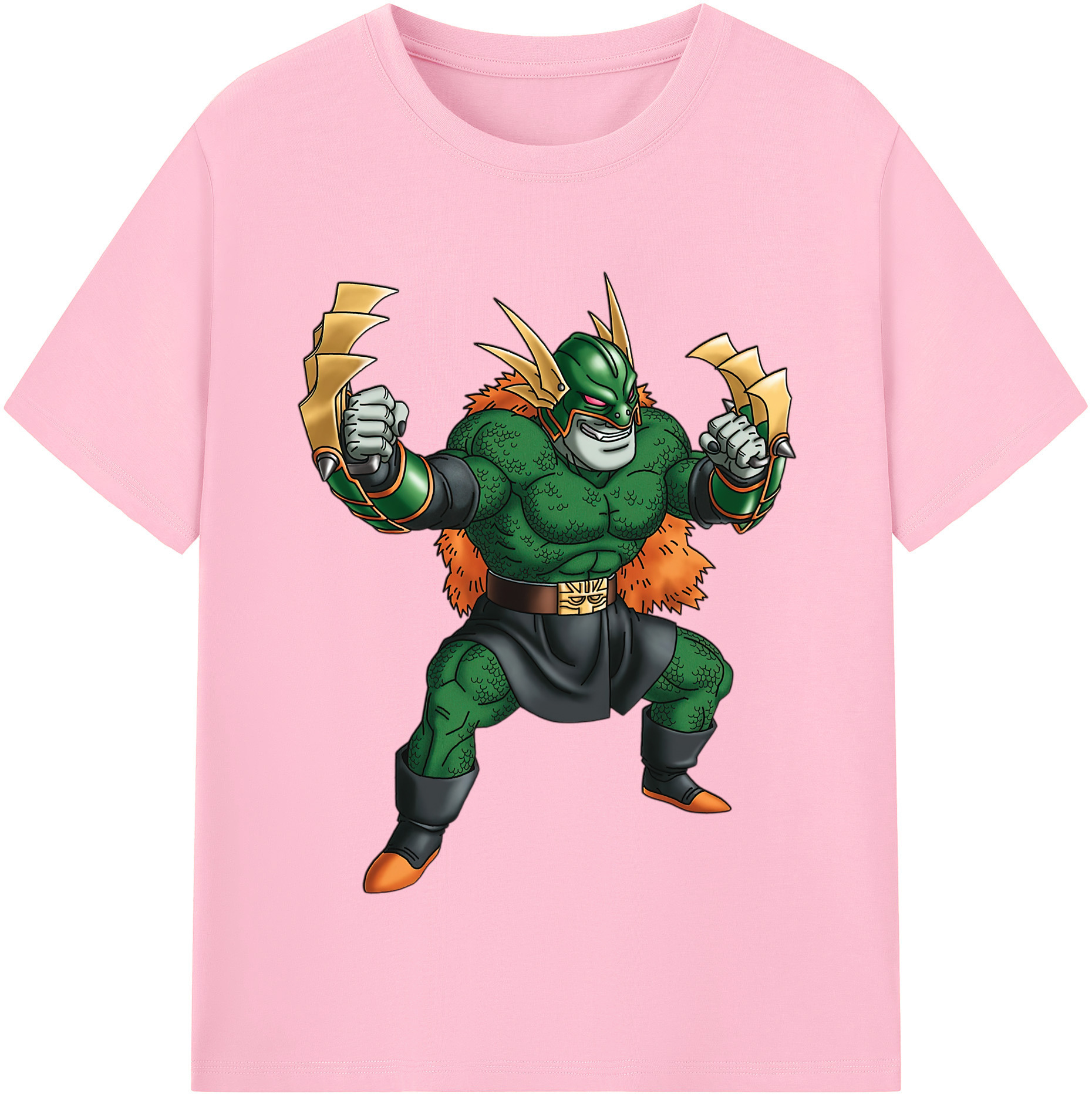（画像用） ドラゴンクエスト Doragon Kuesuto Dragon Quest 綿100％半袖Tシャツ（フロントプリント）