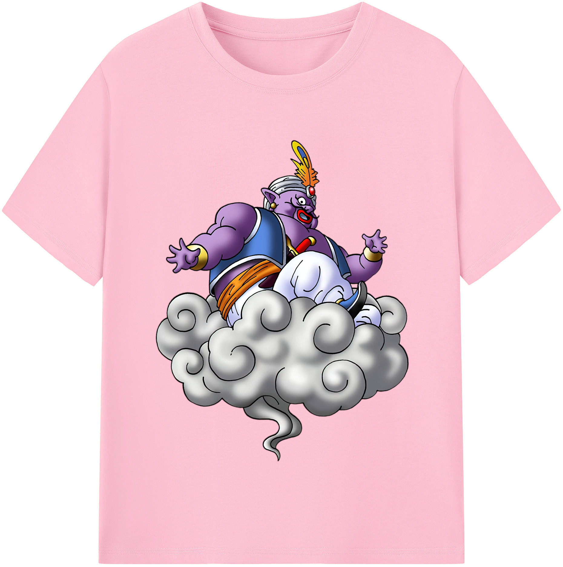 （画像用） ドラゴンクエスト Doragon Kuesuto Dragon Quest 綿100％半袖Tシャツ（フロントプリント）