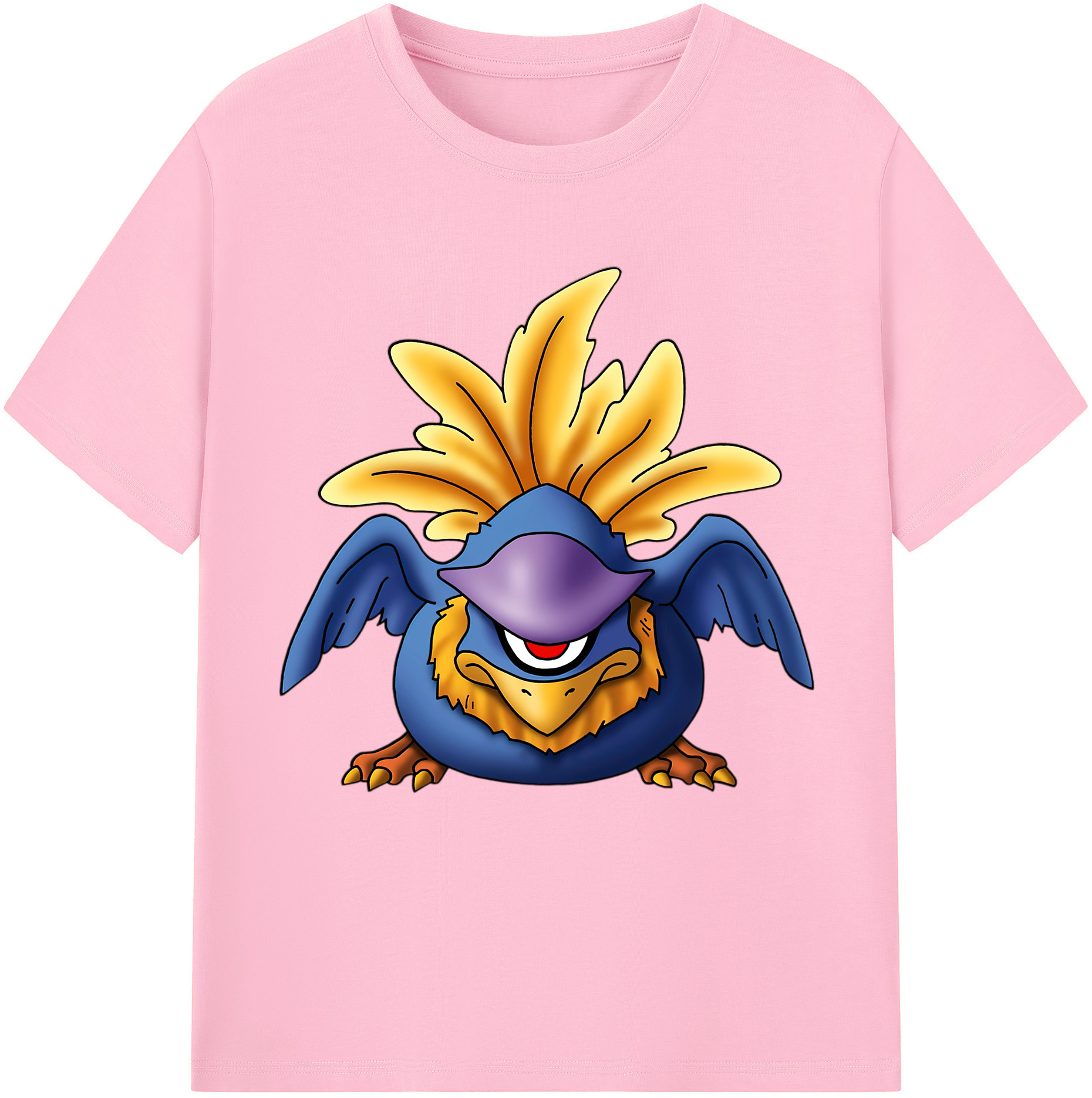 （画像用） ドラゴンクエスト Doragon Kuesuto Dragon Quest 綿100％半袖Tシャツ（フロントプリント）