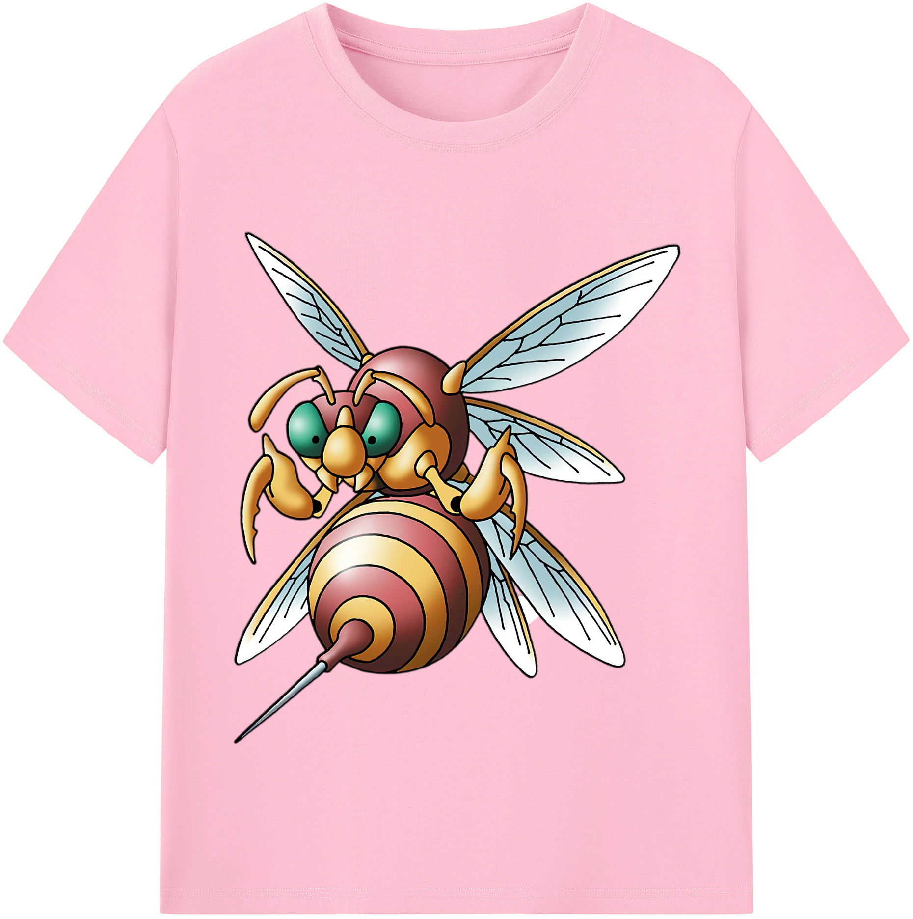 （画像用） ドラゴンクエスト Doragon Kuesuto Dragon Quest 綿100％半袖Tシャツ（フロントプリント）