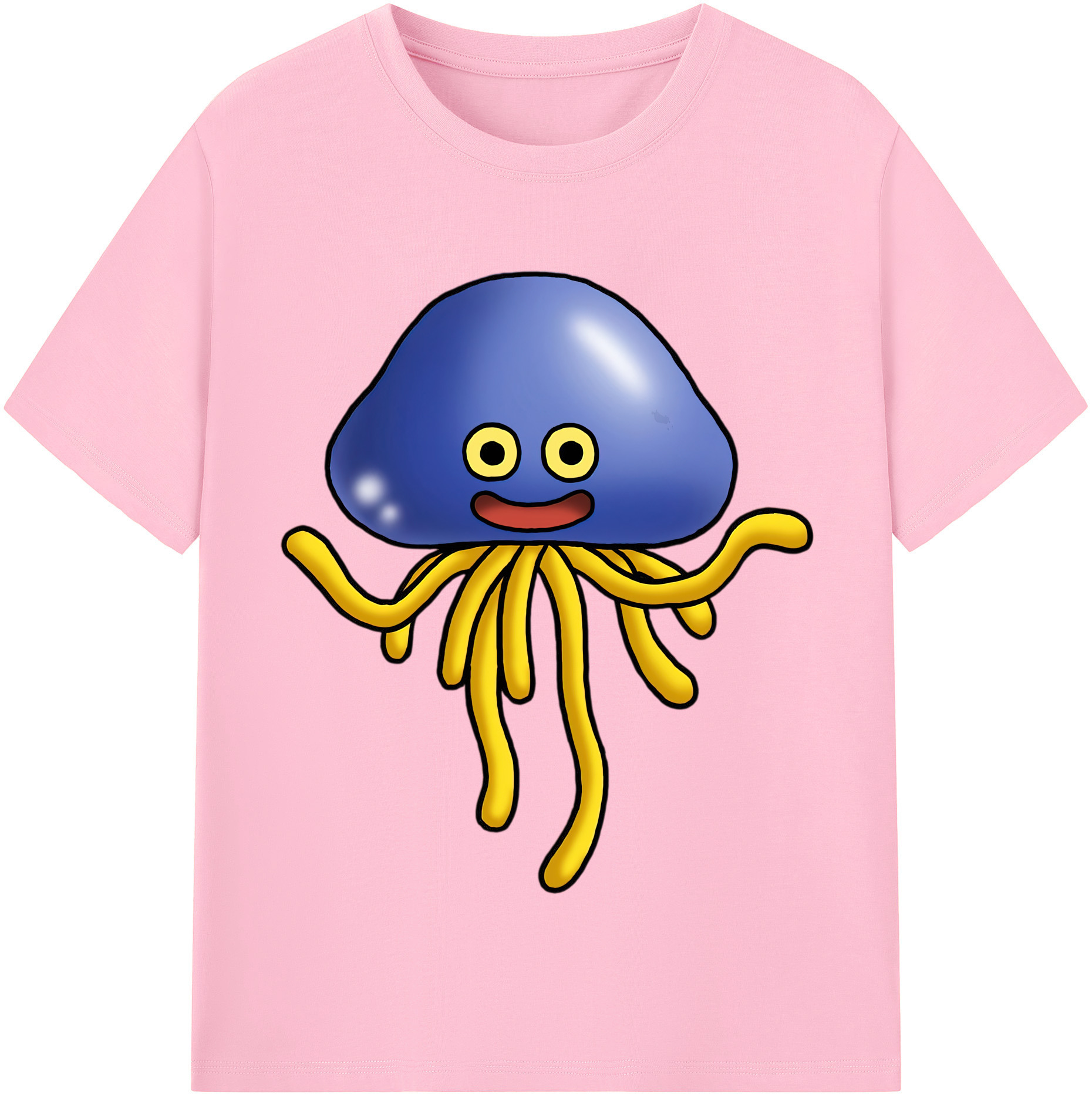 （画像用） ドラゴンクエスト Doragon Kuesuto Dragon Quest 綿100％半袖Tシャツ（フロントプリント）