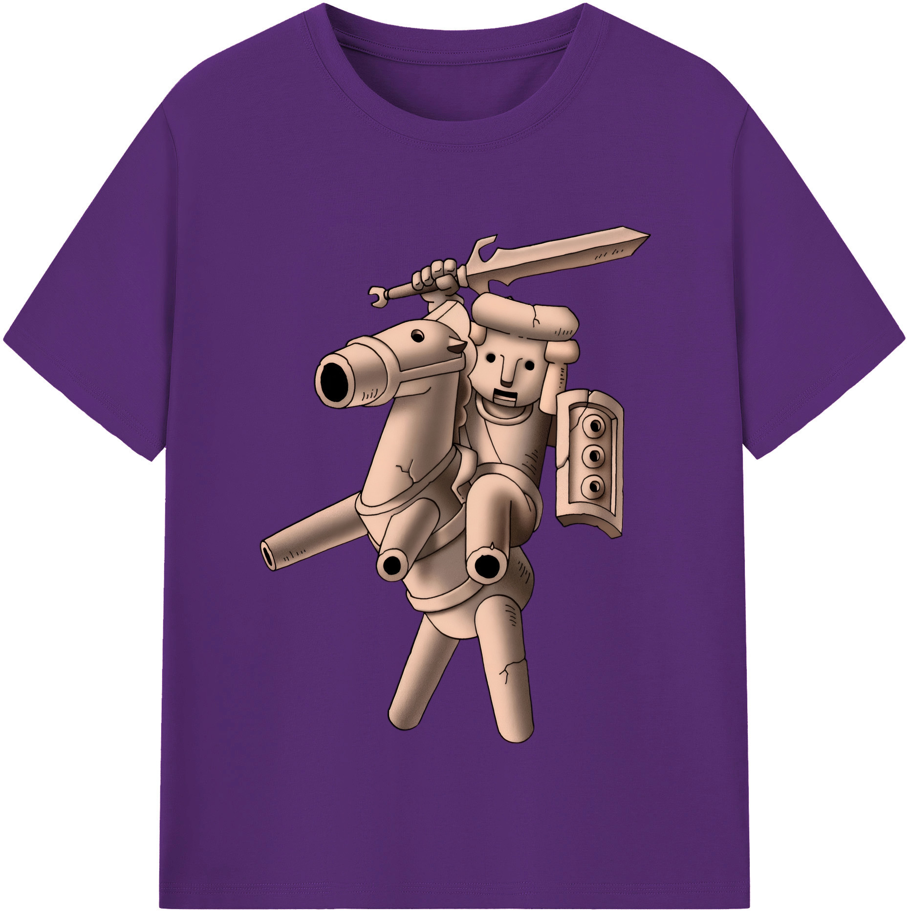 （画像用） ドラゴンクエスト Doragon Kuesuto Dragon Quest 綿100％半袖Tシャツ（フロントプリント）