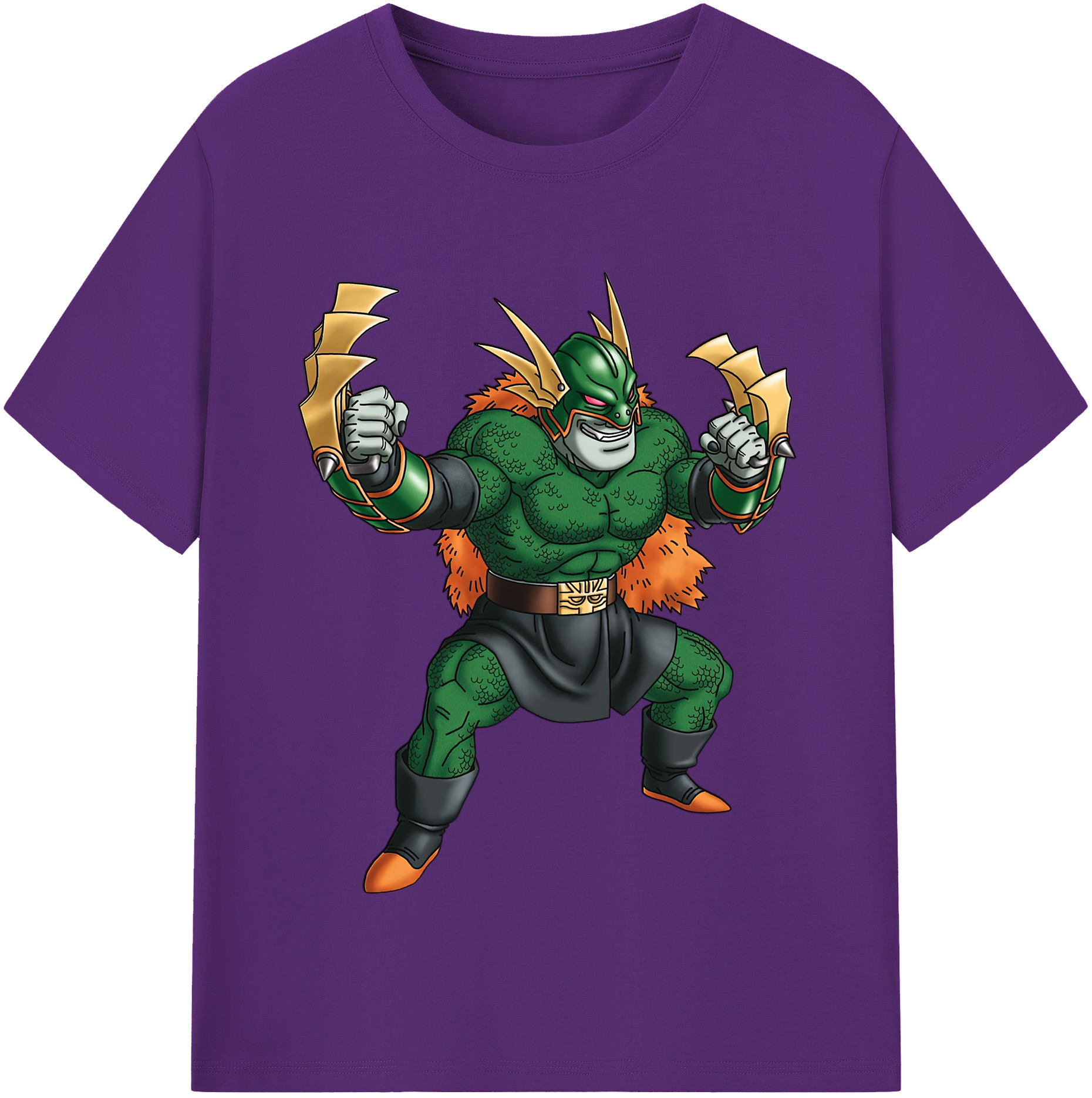 （画像用） ドラゴンクエスト Doragon Kuesuto Dragon Quest 綿100％半袖Tシャツ（フロントプリント）