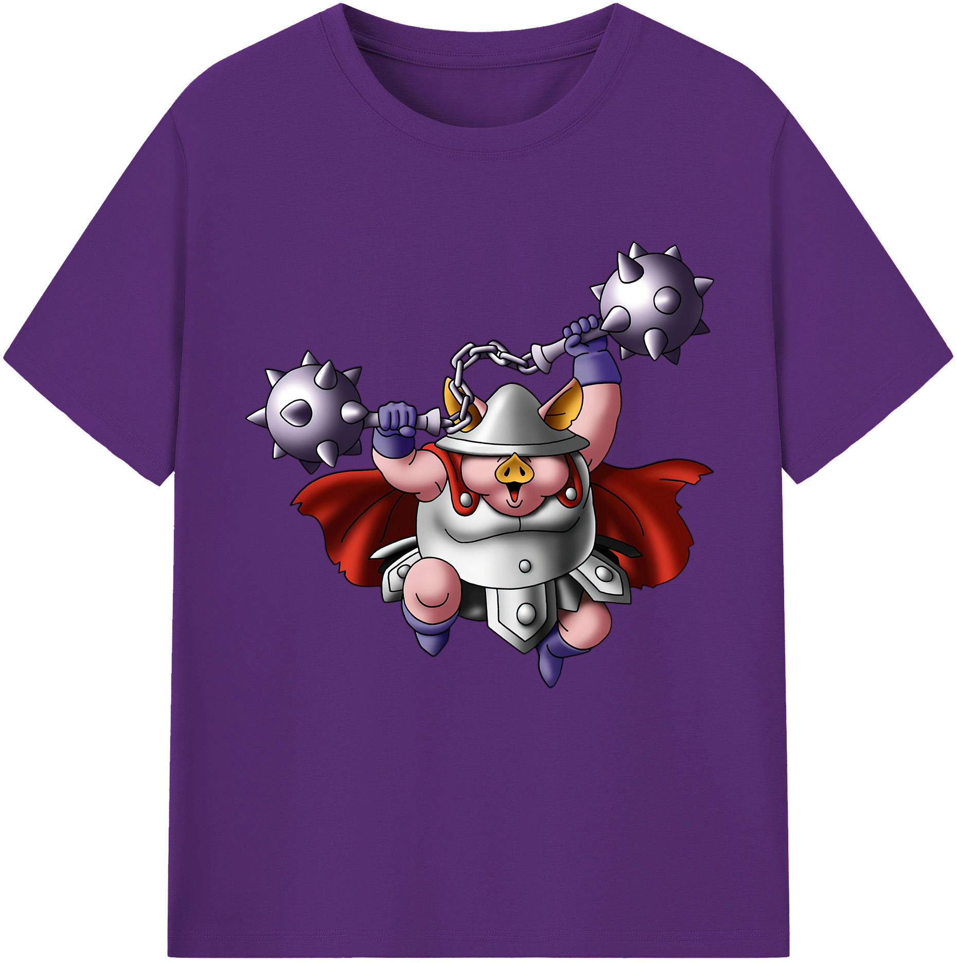 （画像用） ドラゴンクエスト Doragon Kuesuto Dragon Quest 綿100％半袖Tシャツ（フロントプリント）