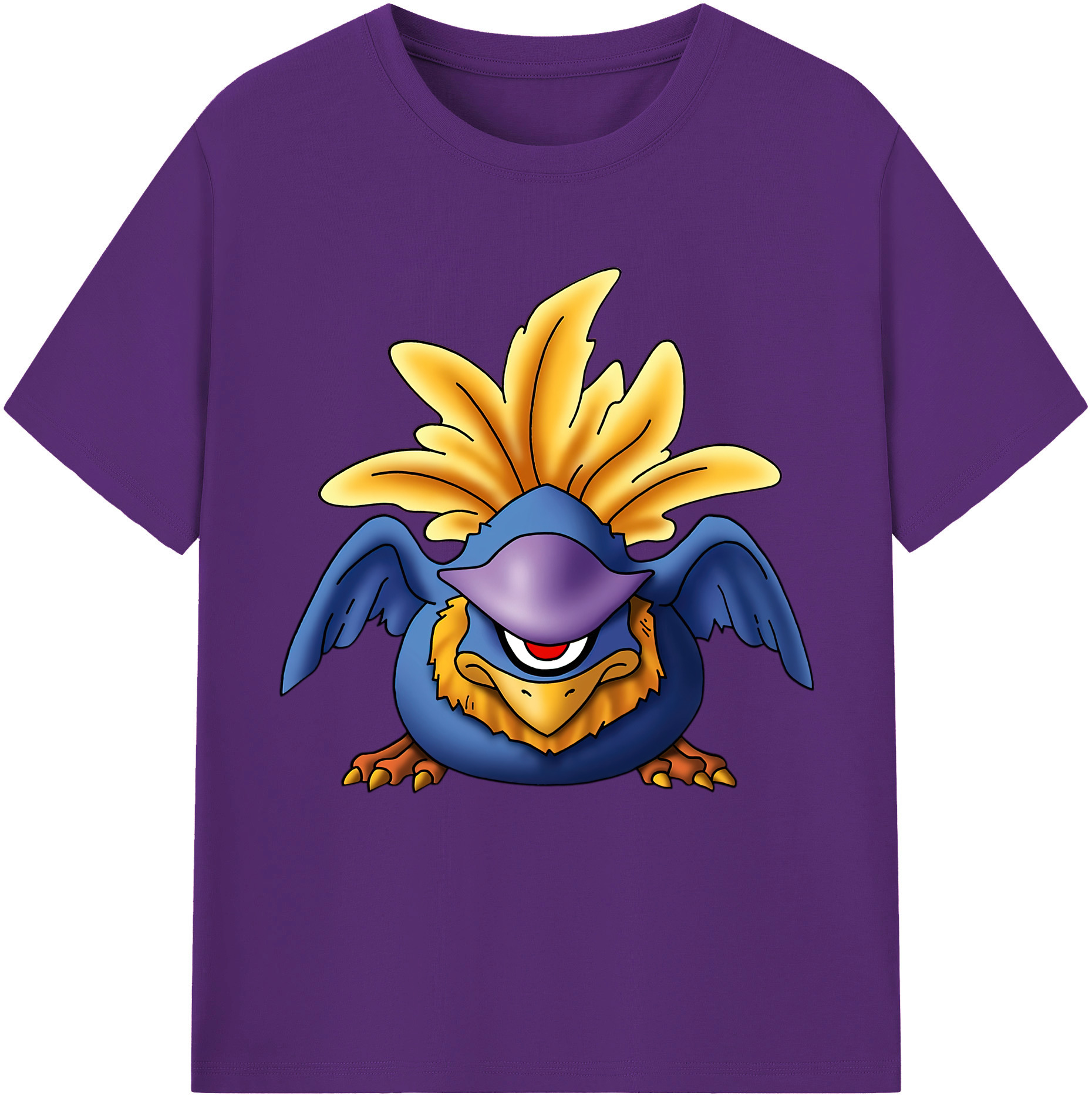 （画像用） ドラゴンクエスト Doragon Kuesuto Dragon Quest 綿100％半袖Tシャツ（フロントプリント）