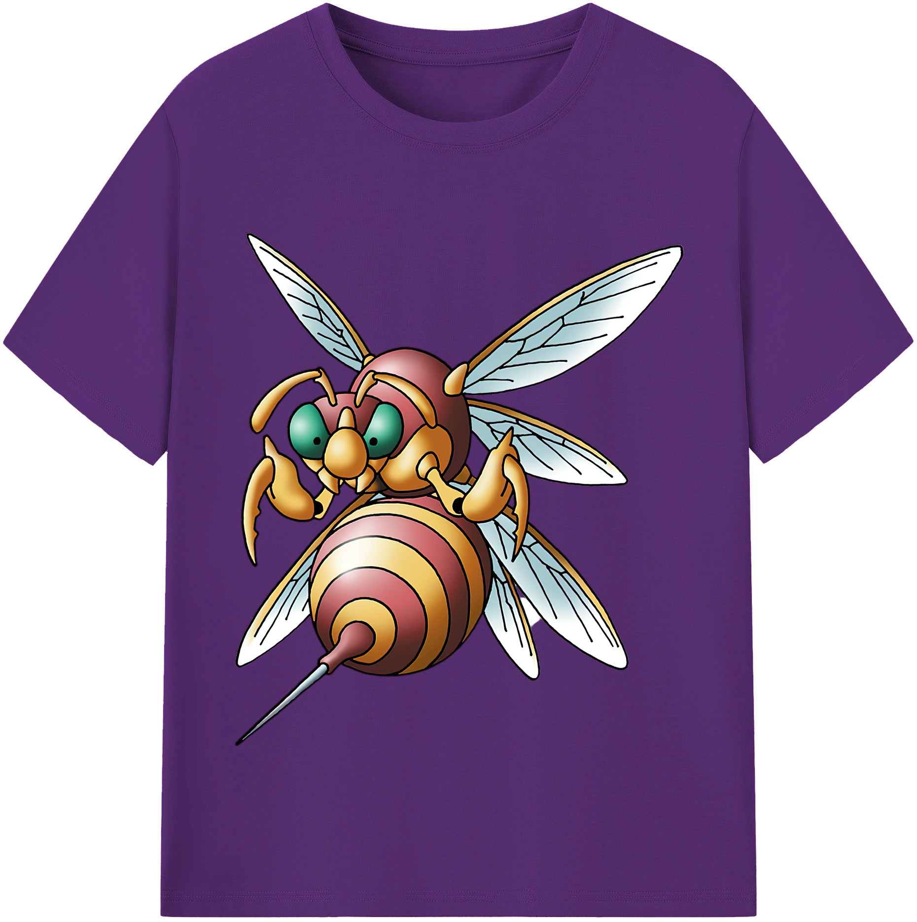 （画像用） ドラゴンクエスト Doragon Kuesuto Dragon Quest 綿100％半袖Tシャツ（フロントプリント）