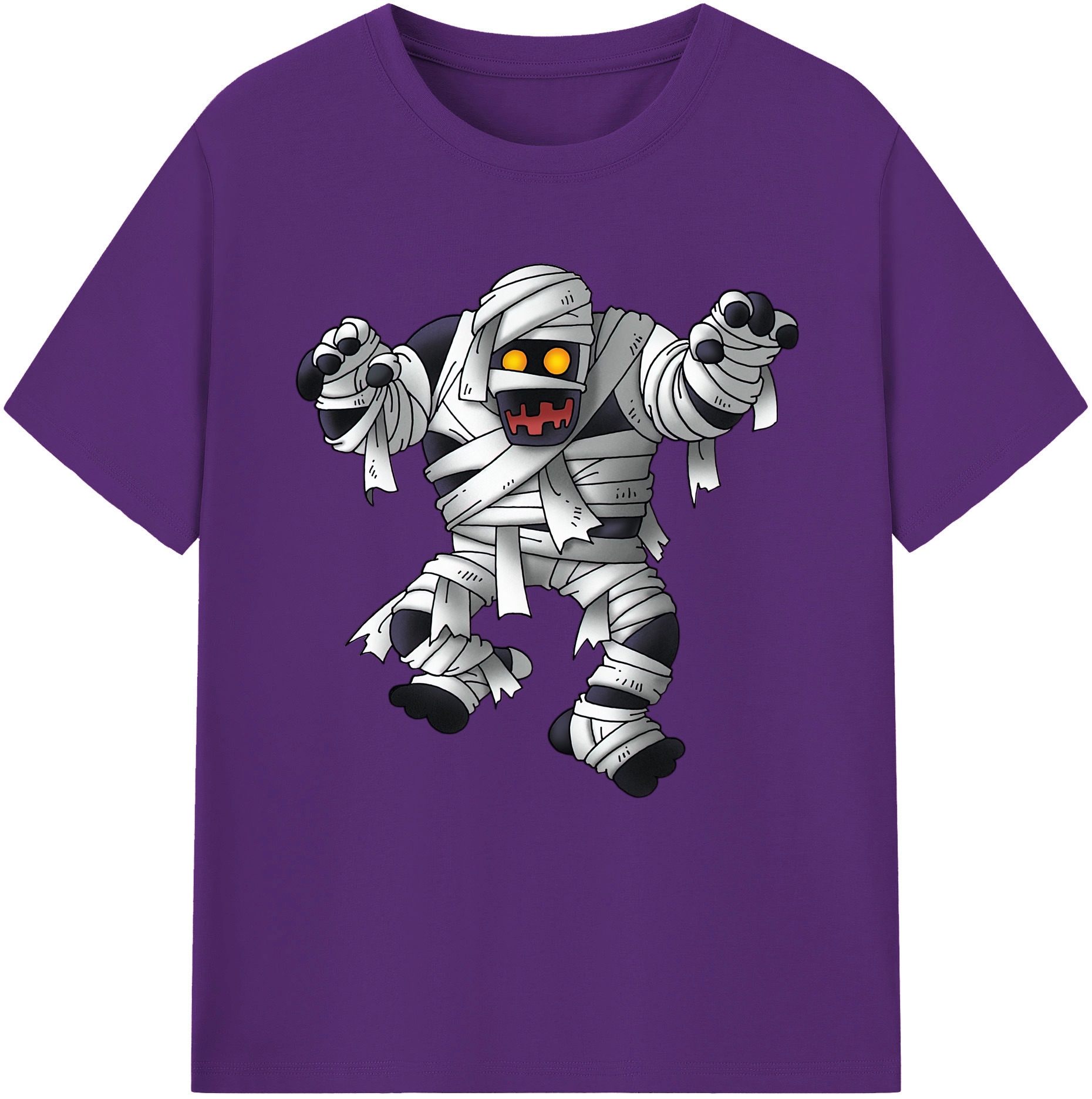 （画像用） ドラゴンクエスト Doragon Kuesuto Dragon Quest 綿100％半袖Tシャツ（フロントプリント）
