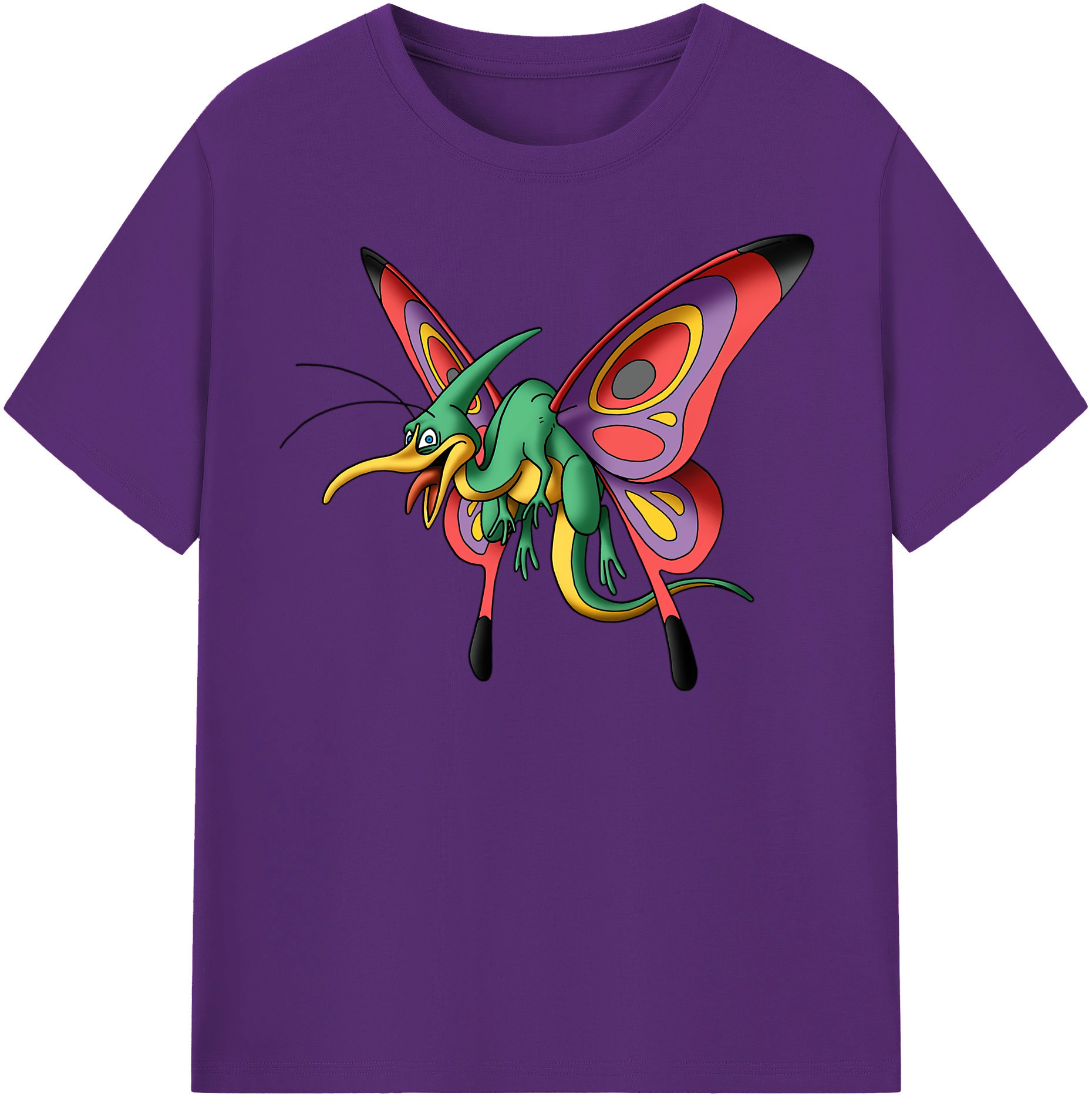（画像用） ドラゴンクエスト Doragon Kuesuto Dragon Quest 綿100％半袖Tシャツ（フロントプリント）