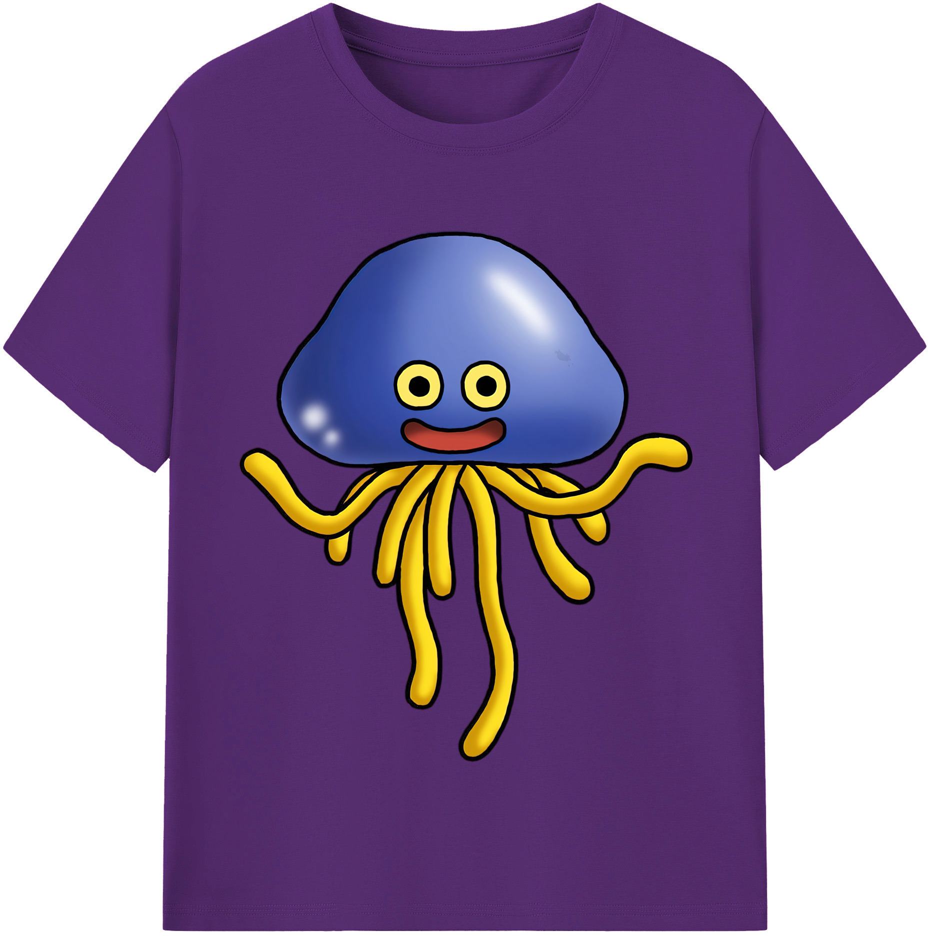（画像用） ドラゴンクエスト Doragon Kuesuto Dragon Quest 綿100％半袖Tシャツ（フロントプリント）