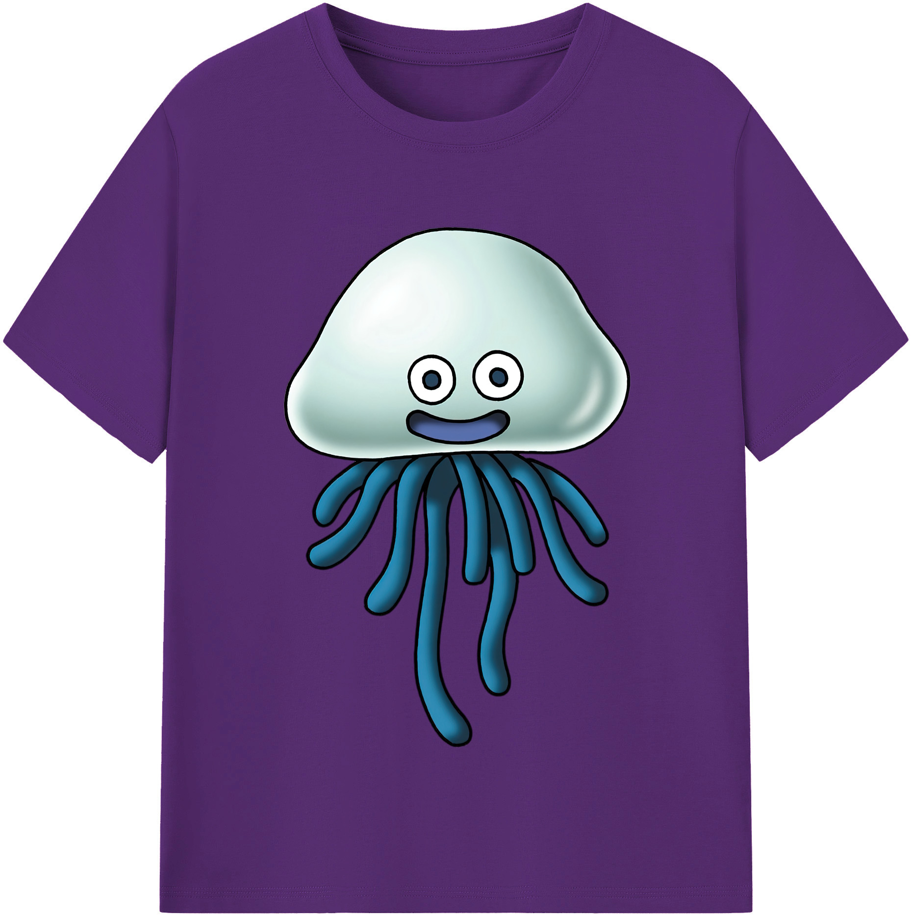 （画像用） ドラゴンクエスト Doragon Kuesuto Dragon Quest 綿100％半袖Tシャツ（フロントプリント）