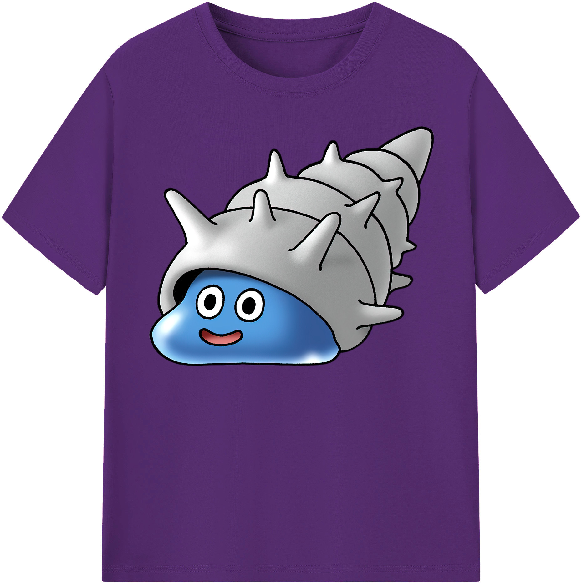 （画像用） ドラゴンクエスト Doragon Kuesuto Dragon Quest 綿100％半袖Tシャツ（フロントプリント）