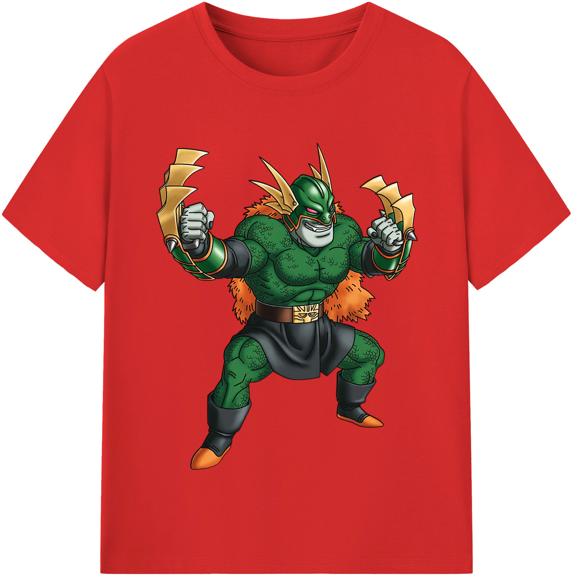 （画像用） ドラゴンクエスト Doragon Kuesuto Dragon Quest 綿100％半袖Tシャツ（フロントプリント）
