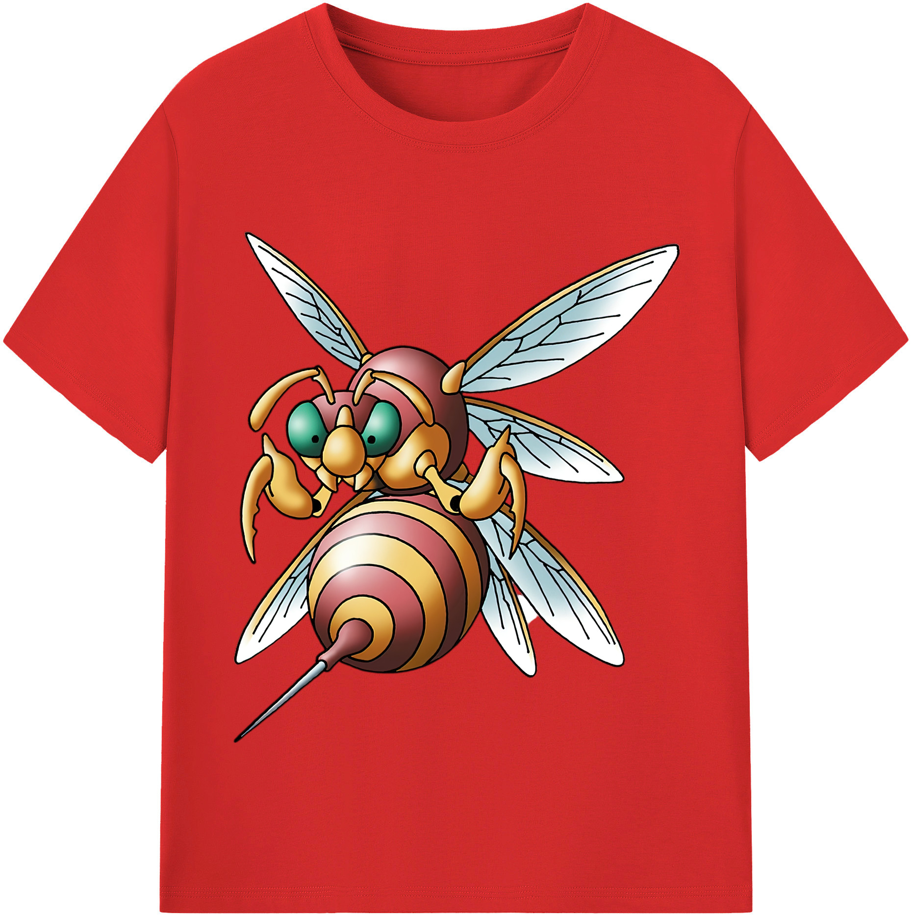 （画像用） ドラゴンクエスト Doragon Kuesuto Dragon Quest 綿100％半袖Tシャツ（フロントプリント）