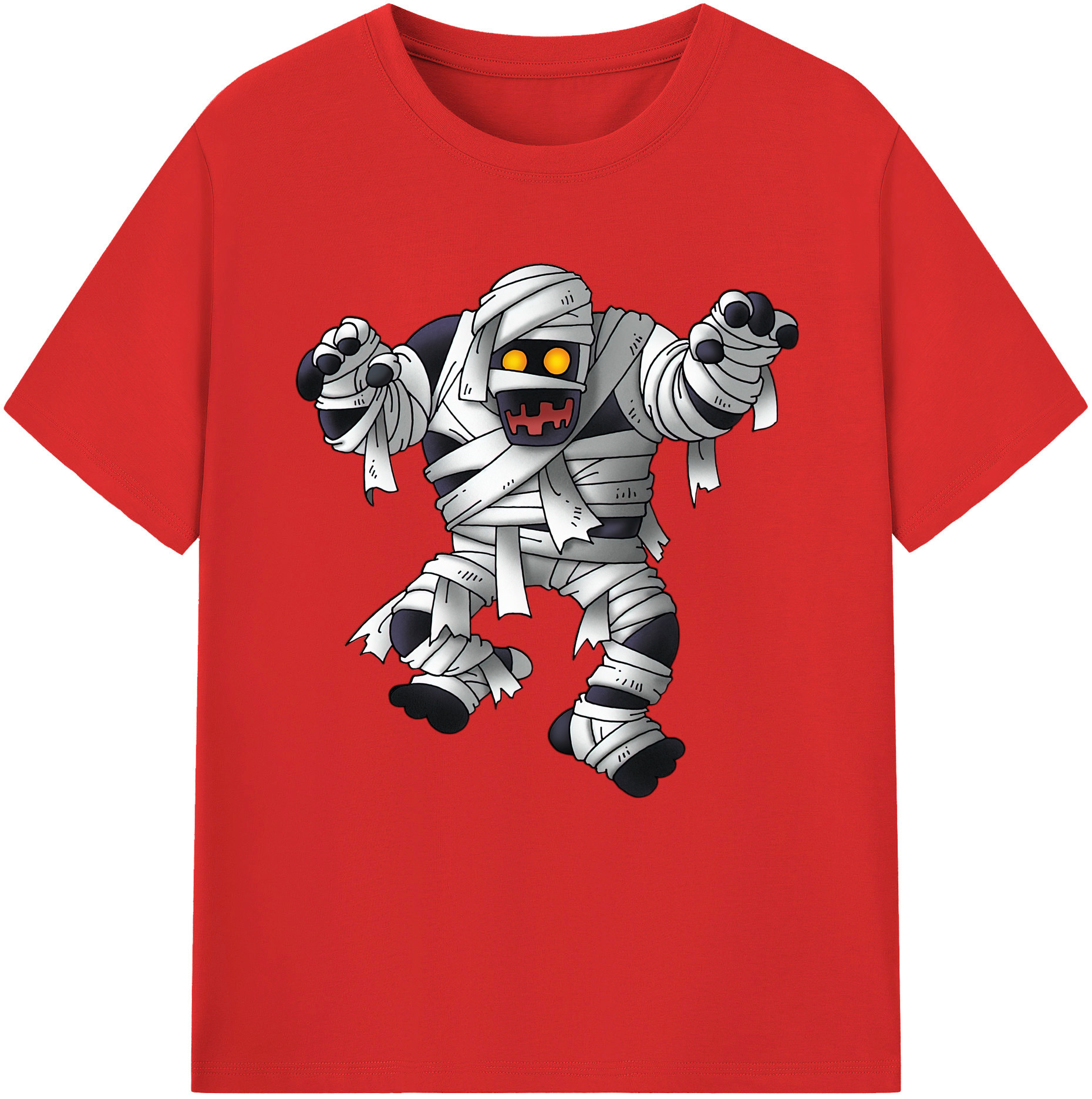 （画像用） ドラゴンクエスト Doragon Kuesuto Dragon Quest 綿100％半袖Tシャツ（フロントプリント）