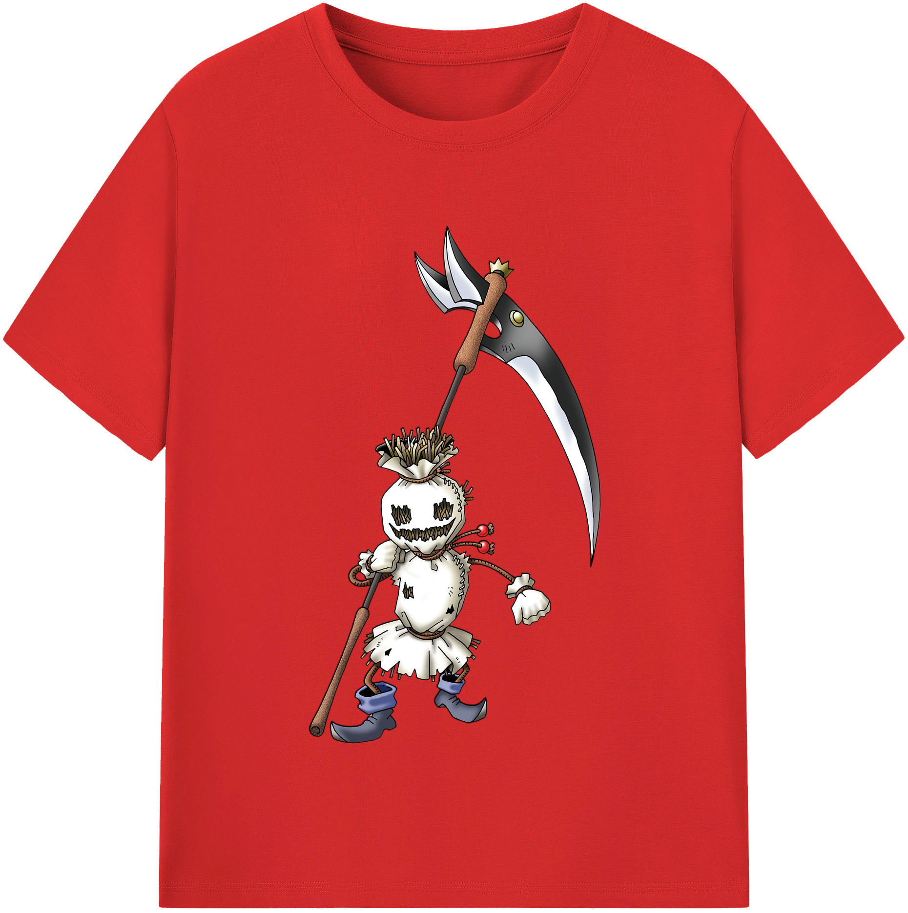（画像用） ドラゴンクエスト Doragon Kuesuto Dragon Quest 綿100％半袖Tシャツ（フロントプリント）
