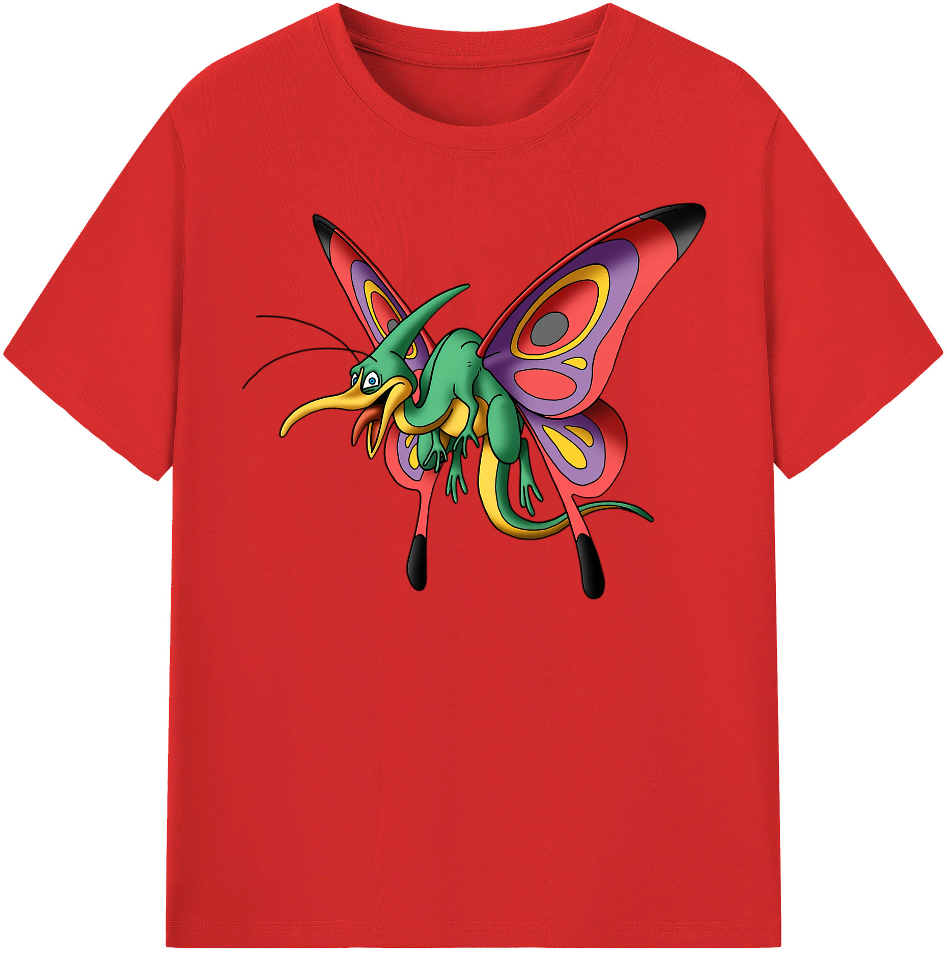 （画像用） ドラゴンクエスト Doragon Kuesuto Dragon Quest 綿100％半袖Tシャツ（フロントプリント）