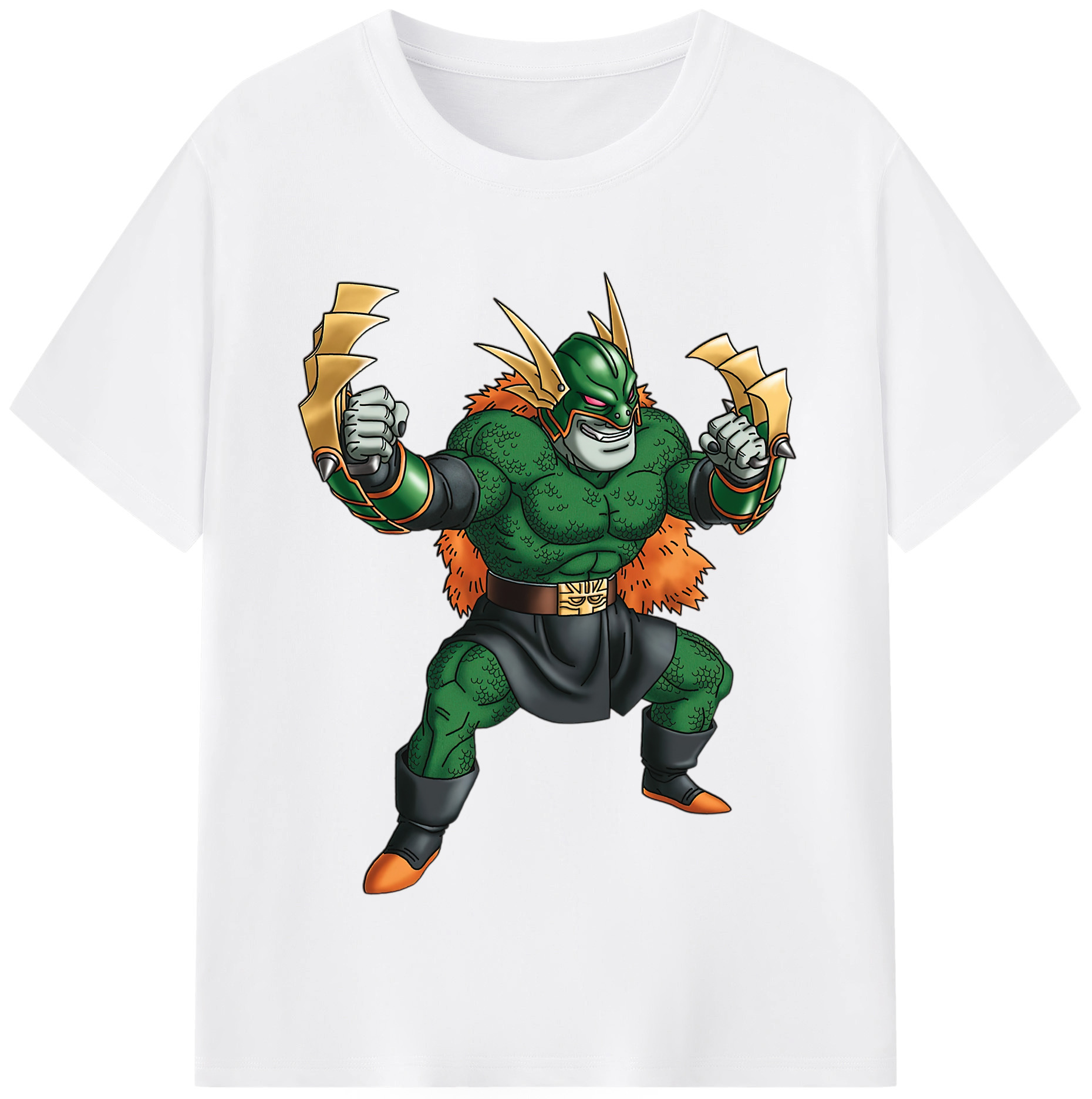 （画像用） ドラゴンクエスト Doragon Kuesuto Dragon Quest 綿100％半袖Tシャツ（フロントプリント）